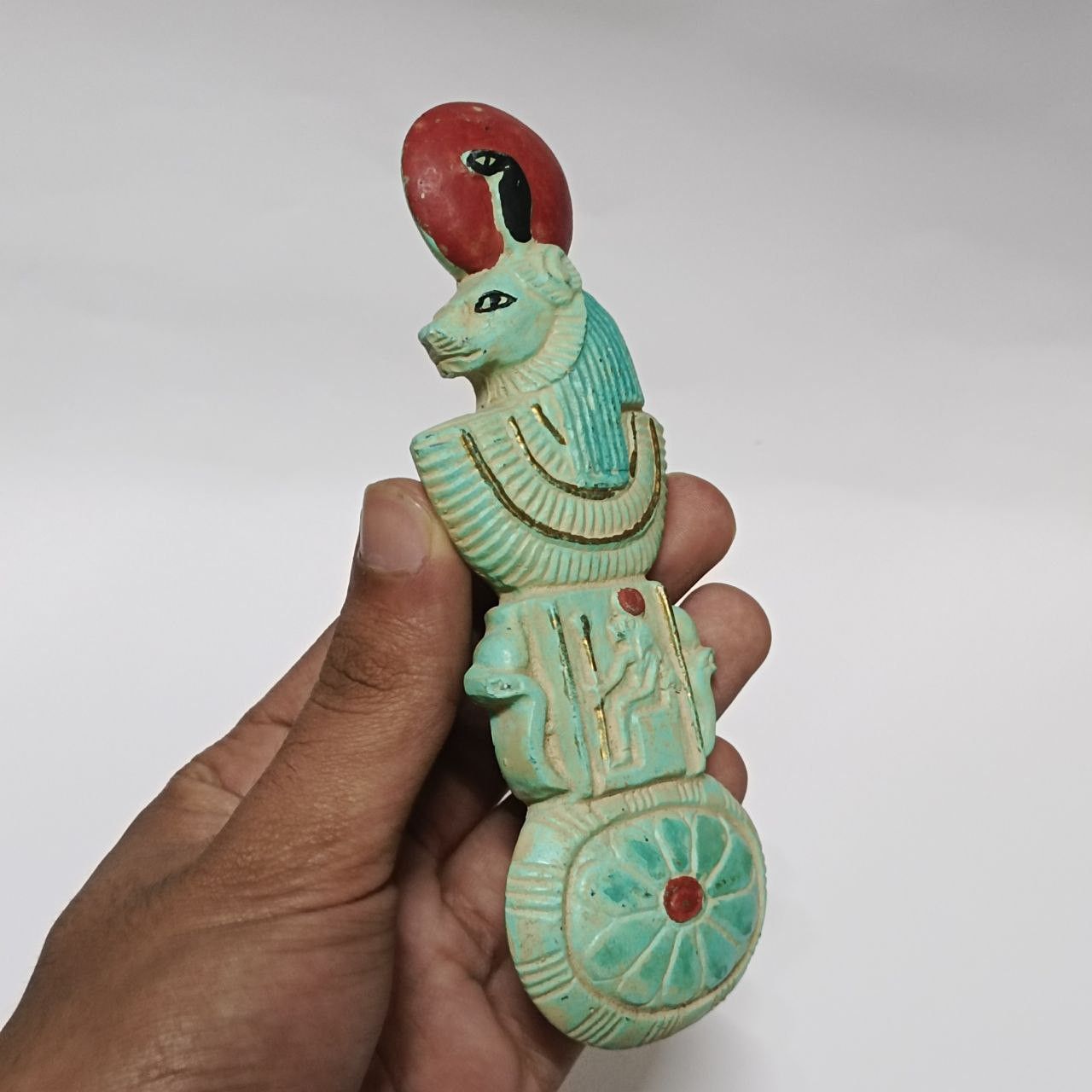 Ancient Egypt Sekhmet statue replica handmade decor