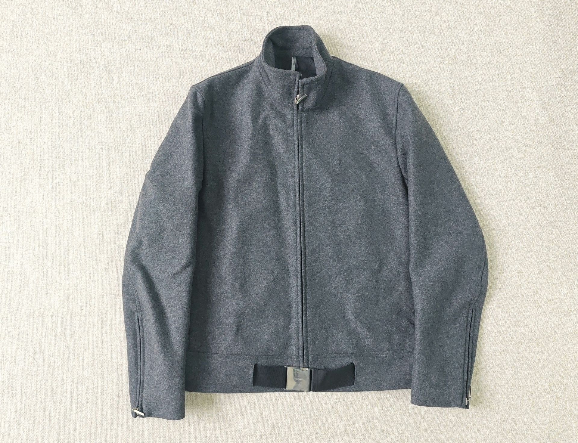 Dior Dior Homme Wool Buckle Detail Jacket Size US S / EU 44-46 / 1 - 1 Thumbnail
