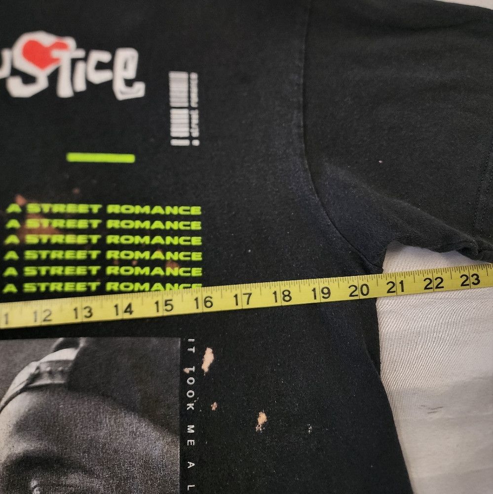 Chemistry Chemistry Faded Black "Poetic Justice" Tupac Graphic Shirt Size US M / EU 48-50 / 2 - 5 Thumbnail