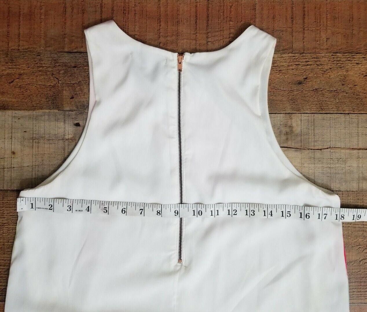 Designer Dejavu Dress Small Tie Dye Sleeveless Summer Zip Up Size S / US 4 / IT 40 - 7 Thumbnail