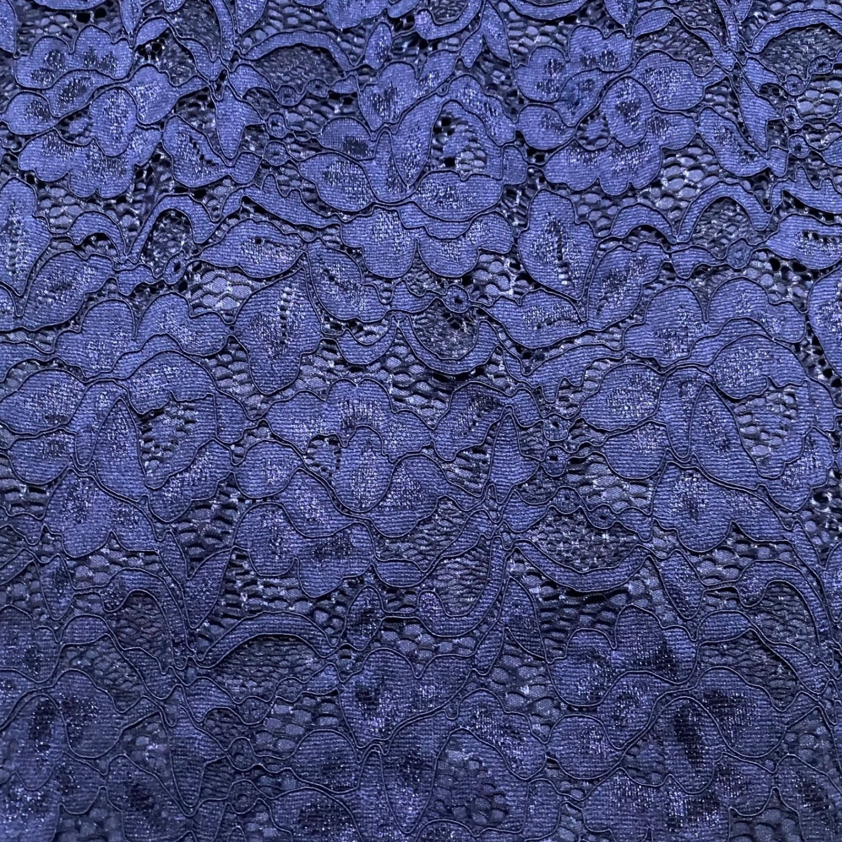 Sam Edelman NWT Sam Edelman Womens Dress Navy Blue Lace Floral Back Tie Sleeveless New sz 10 Size L / US 10 / IT 46 - 5 Thumbnail