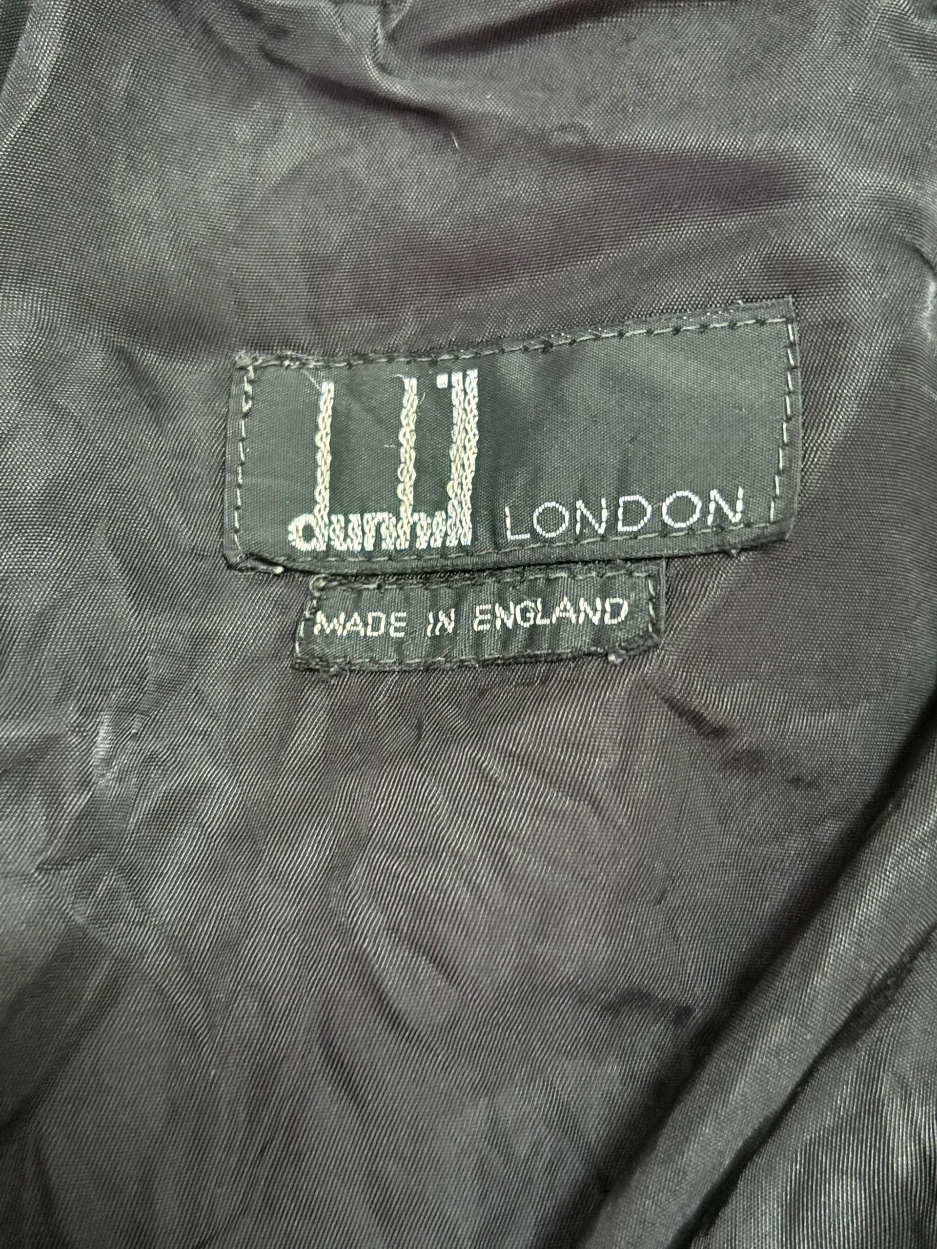 Alfred Dunhill Dunhill London Vintage Harringbone Wool Jacket Size US L / EU 52-54 / 3 - 3 Thumbnail