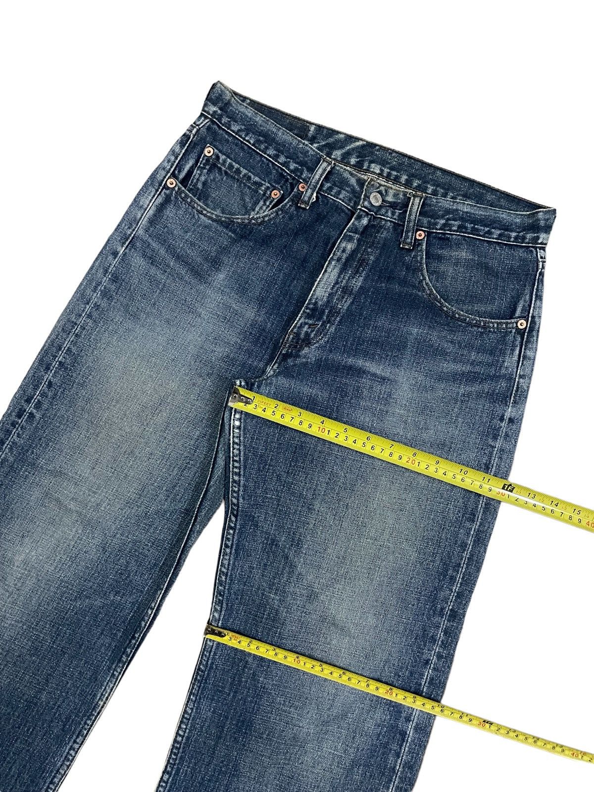 Levi's Vintage Levi’s Stone Wash Denim Baggy Straight Cut Jeans Size US 32 / EU 48 - 12 Thumbnail