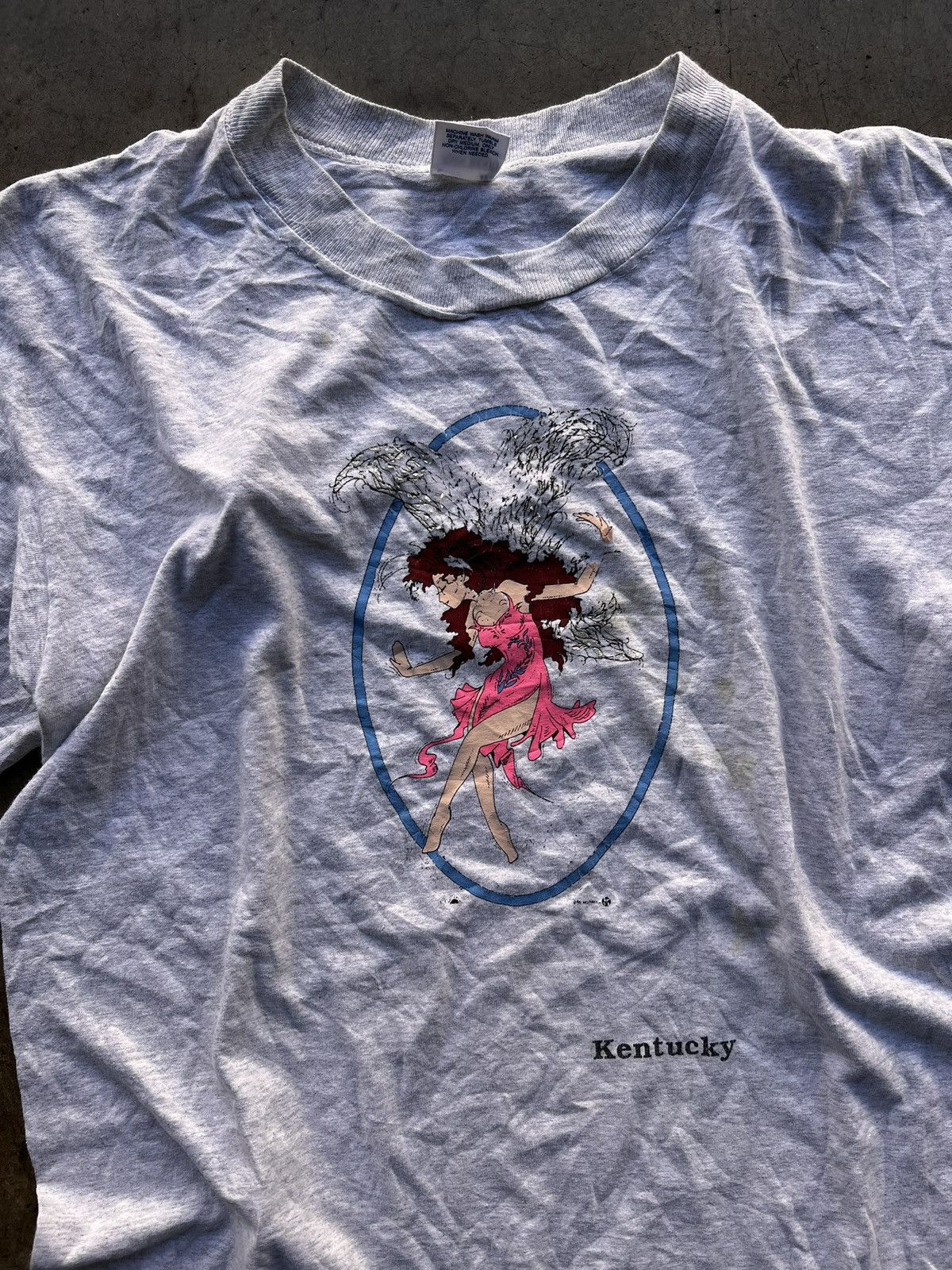 Other × Vintage *VINTAGE* KENTUCKY GIRL TEE Size US L / EU 52-54 / 3 - 2 Thumbnail
