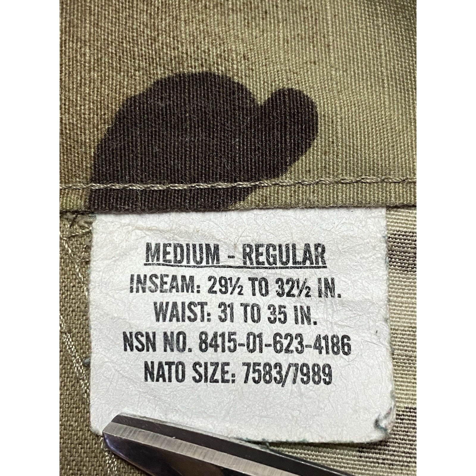 Other Team Soldier Army Combat Complete Uniform SZ Med Regular Size US M / EU 48-50 / 2 - 13 Thumbnail