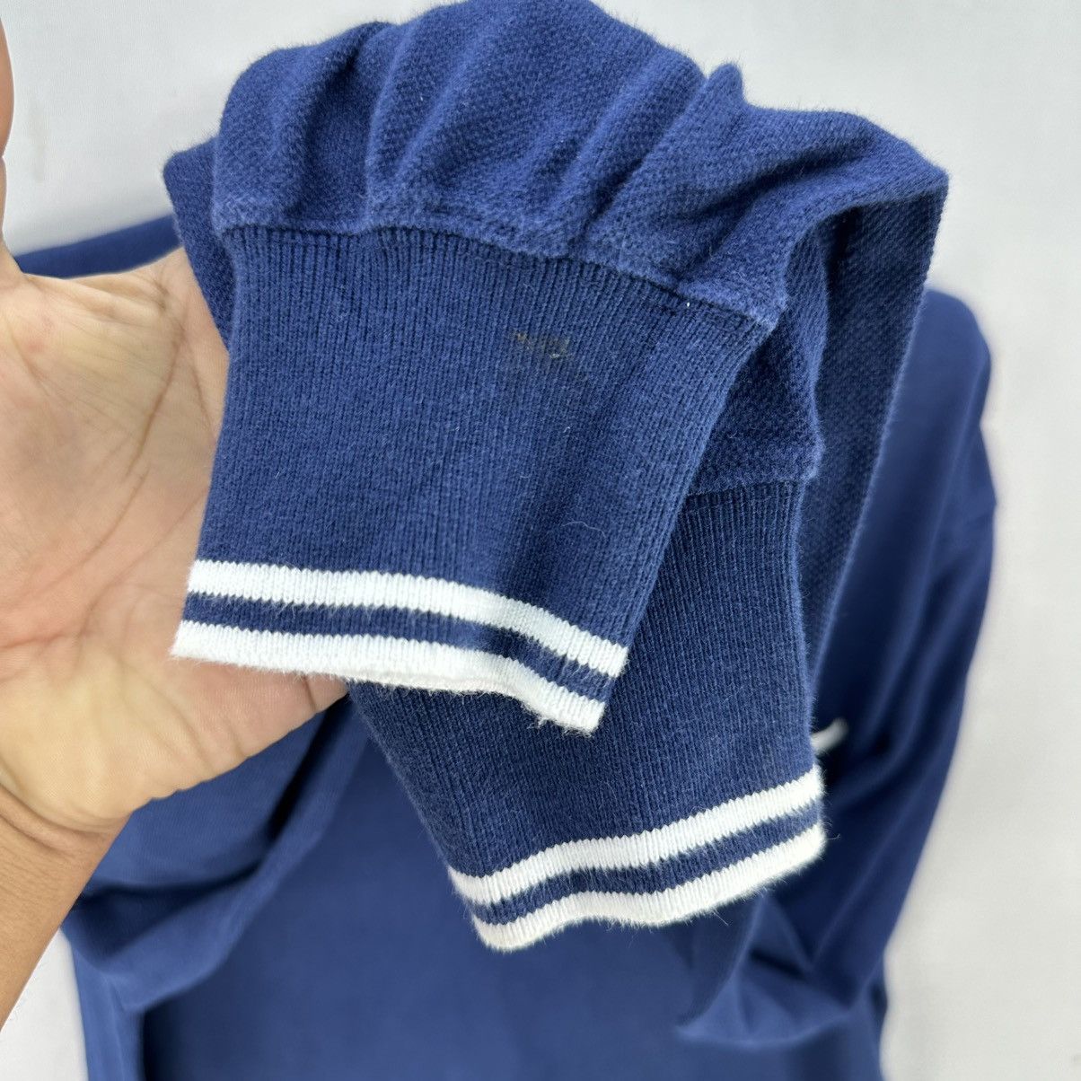 Beams Plus Vintage Beams Japan Polo Longsleeve Tee Single Pocket Size US M / EU 48-50 / 2 - 13 Thumbnail