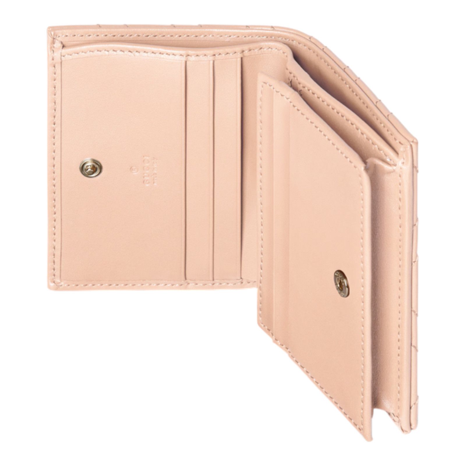 Gucci GG Marmont Matelassé Wallet Pale Pink Size ONE SIZE - 5 Thumbnail