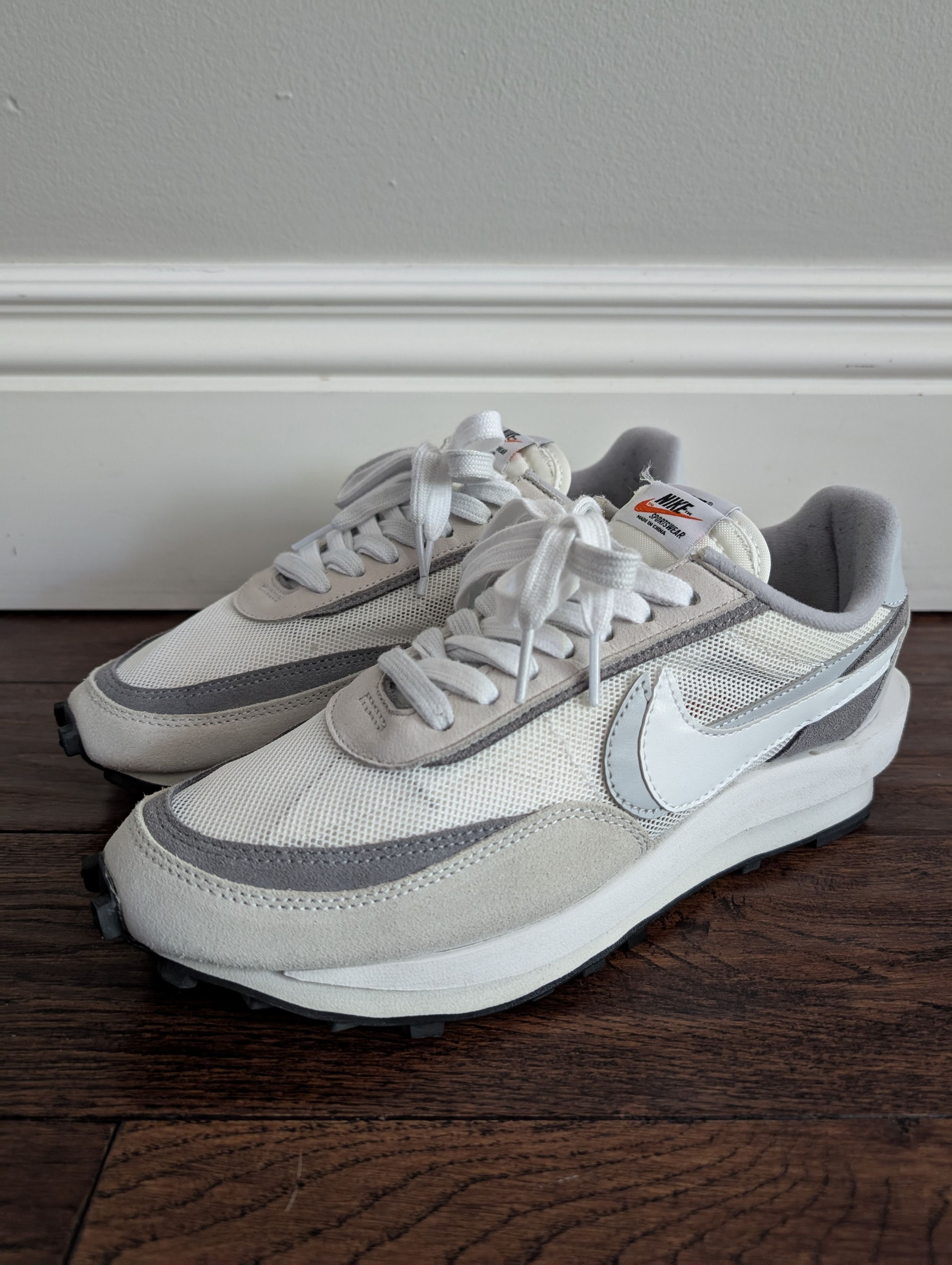 Nike × Sacai Summit White LD Waffle | Grailed