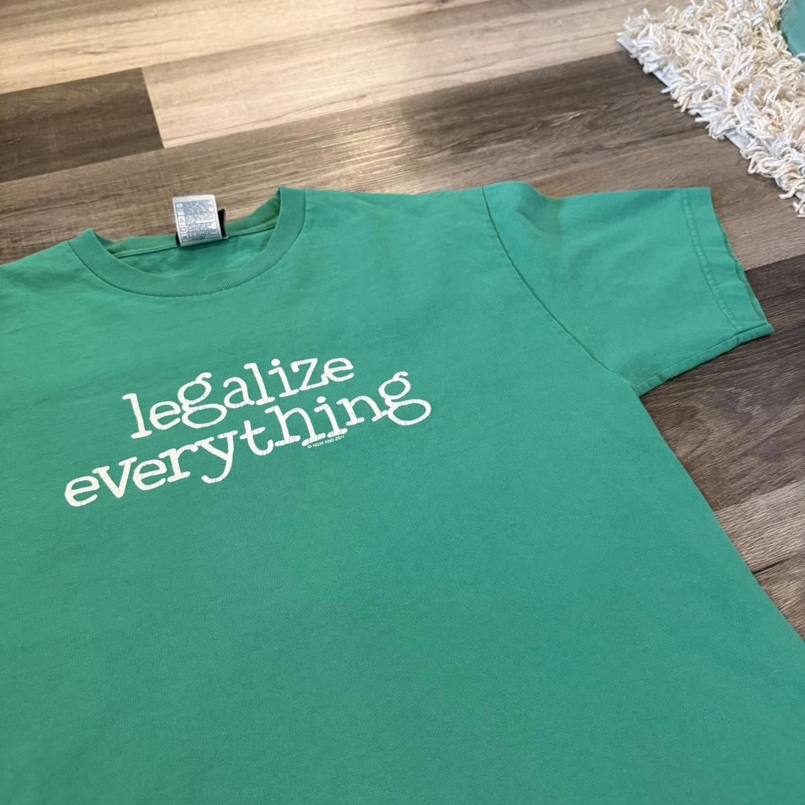 Other Vintage legalize everything t shirt 00s L Size US L / EU 52-54 / 3 - 1 Thumbnail