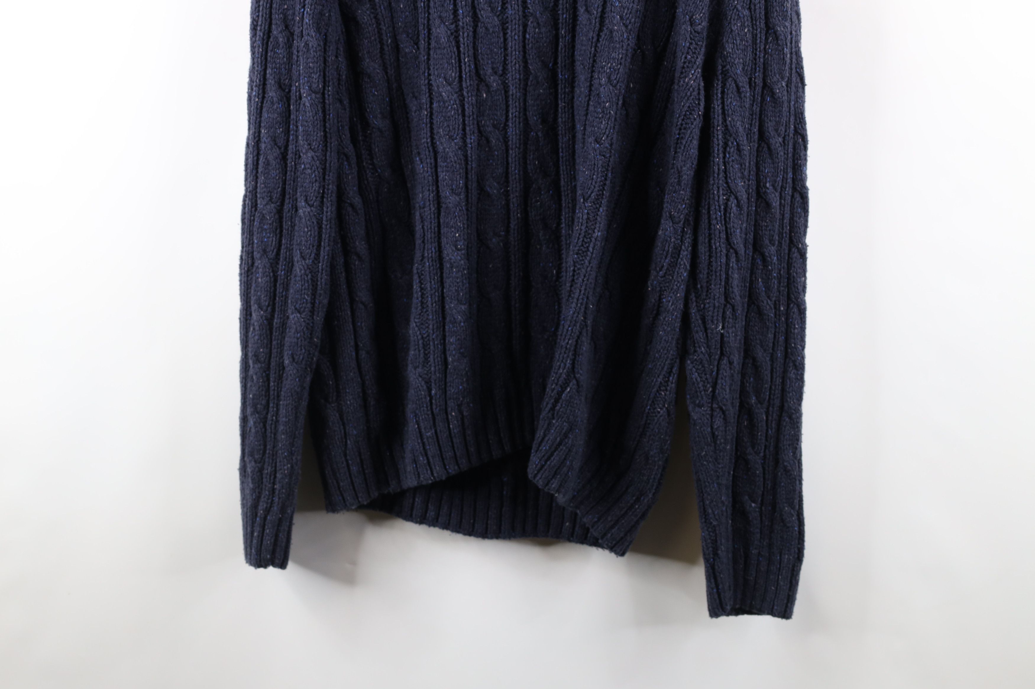 Vintage Vintage 90s Streetwear Chunky Cable Knit Fisherman Sweater Size US XXL / EU 58 / 5 - 7 Thumbnail