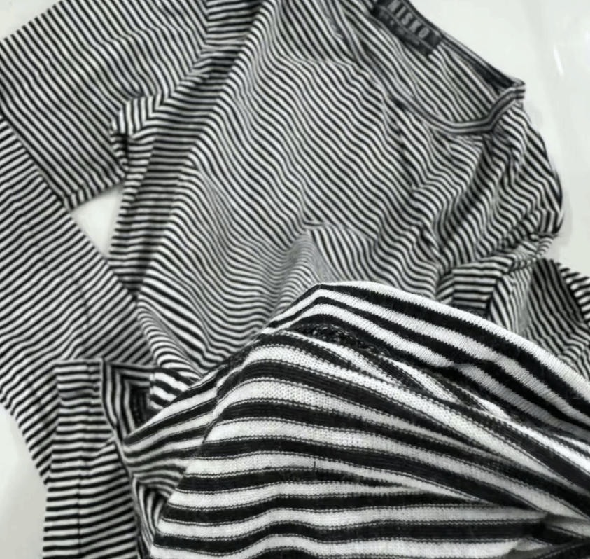 Japanese Brand 3 Korean Teen Striped Long Sleeve Size US L / EU 52-54 / 3 - 5 Thumbnail