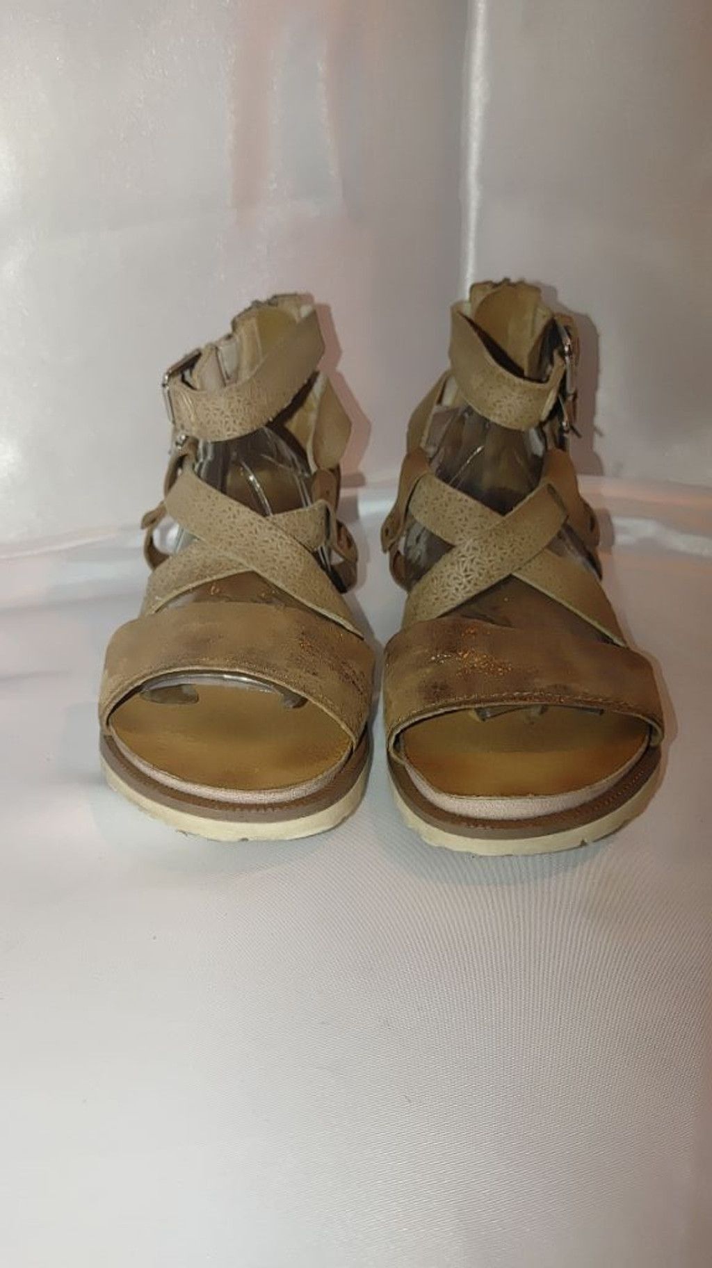 Mizuno Miz Moos Tucker Leather Sandal Size 38 Size US 7.5 / IT 37.5 - 3 Thumbnail