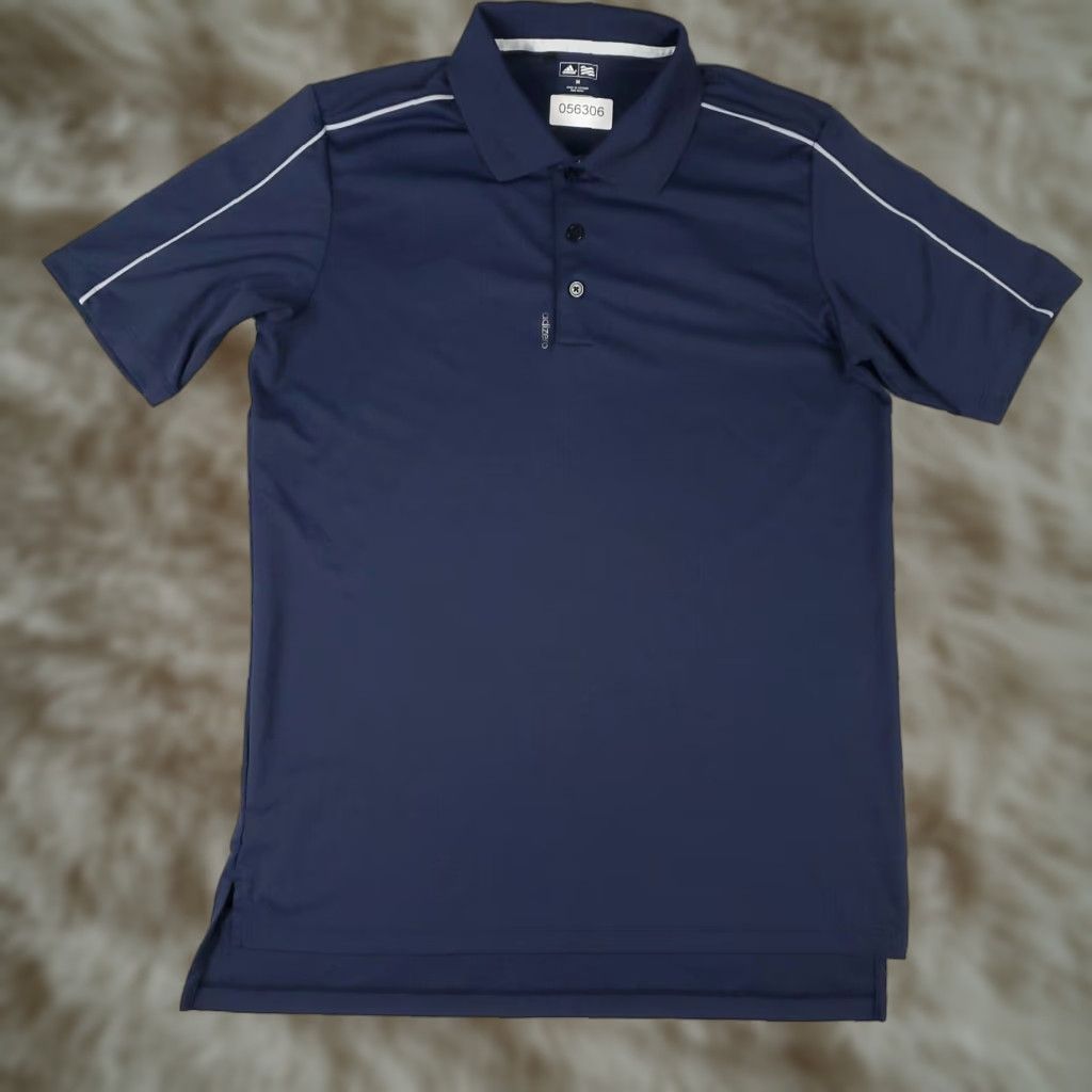 Adidas Adidas Polo Shirt Mens Size Medium Blue Golf Casual Short Sleeve Polo Shirt Mens Blue Adidas Size US M / EU 48-50 / 2 - 1 Thumbnail