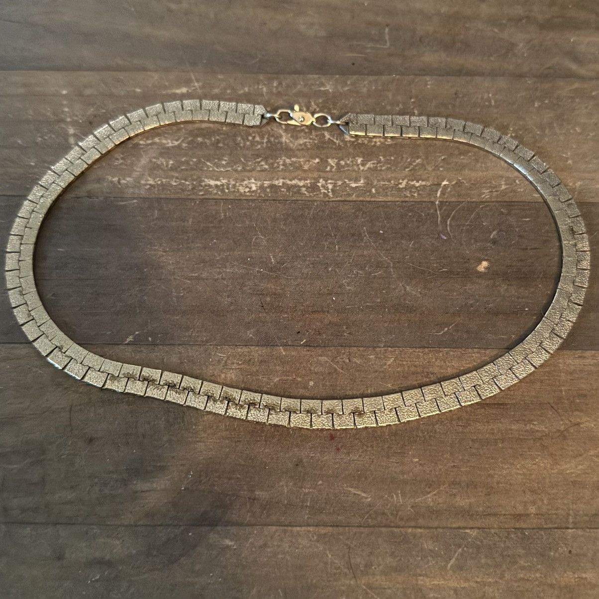 Vintage Vintage gold tone nugget collar necklace Size ONE SIZE - 4 Thumbnail