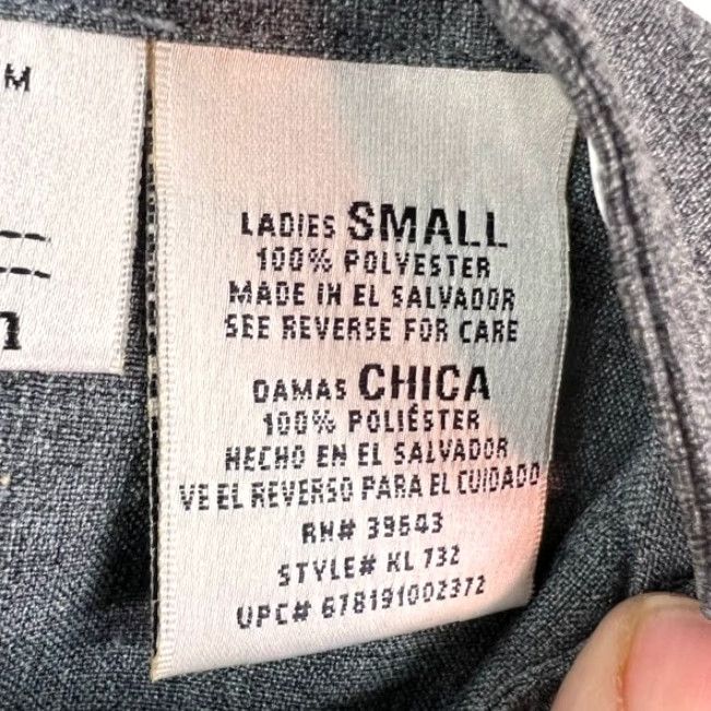 Lee Kathie Lee Vest Womens Size S Gray Full Zipper Pockets Light Weight Jacket Size S / US 4 / IT 40 - 5 Thumbnail