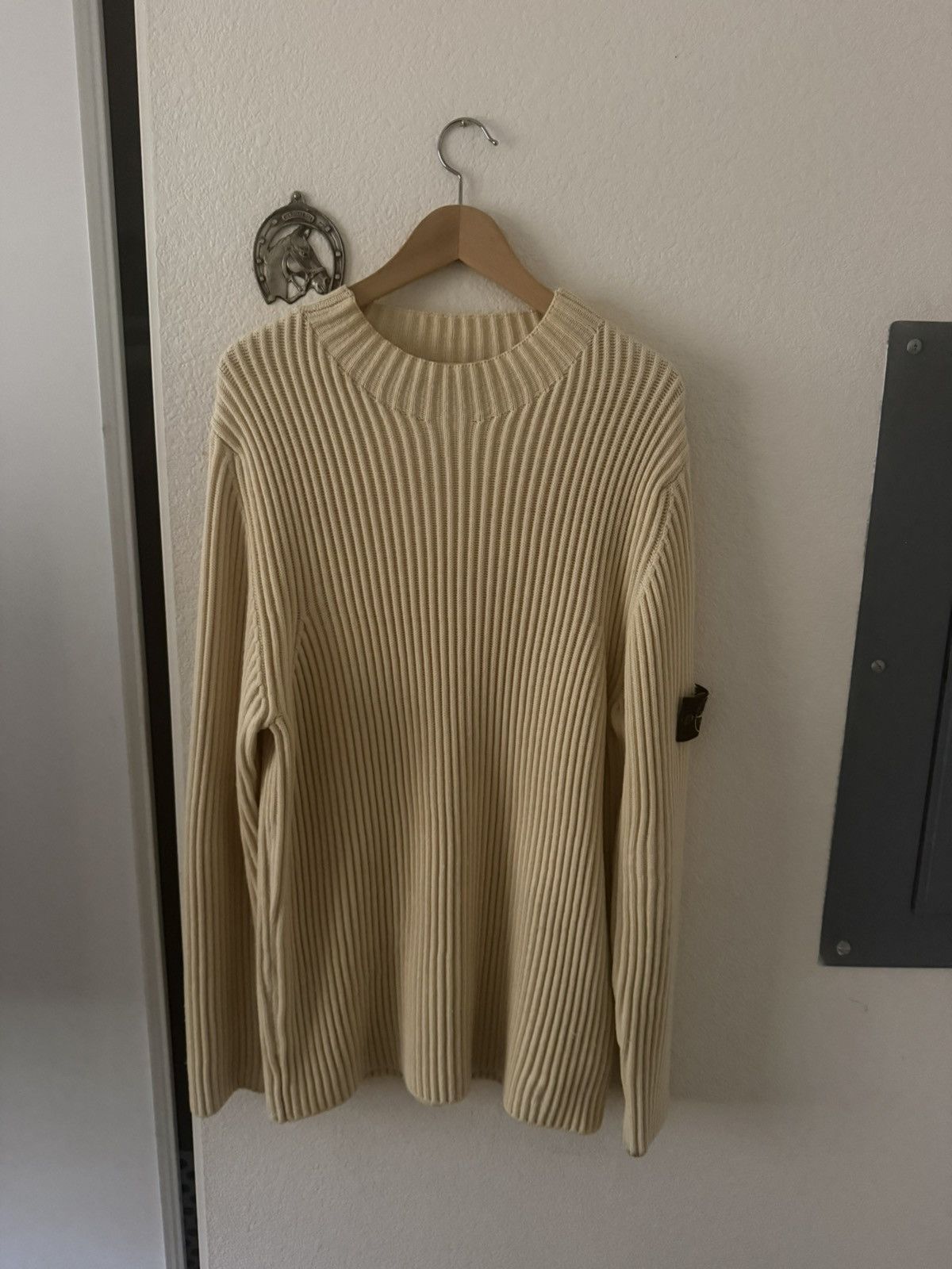 Stone Island Stone Island Virgin Wool Sweater Size US XL / EU 56 / 4 - 1 Thumbnail