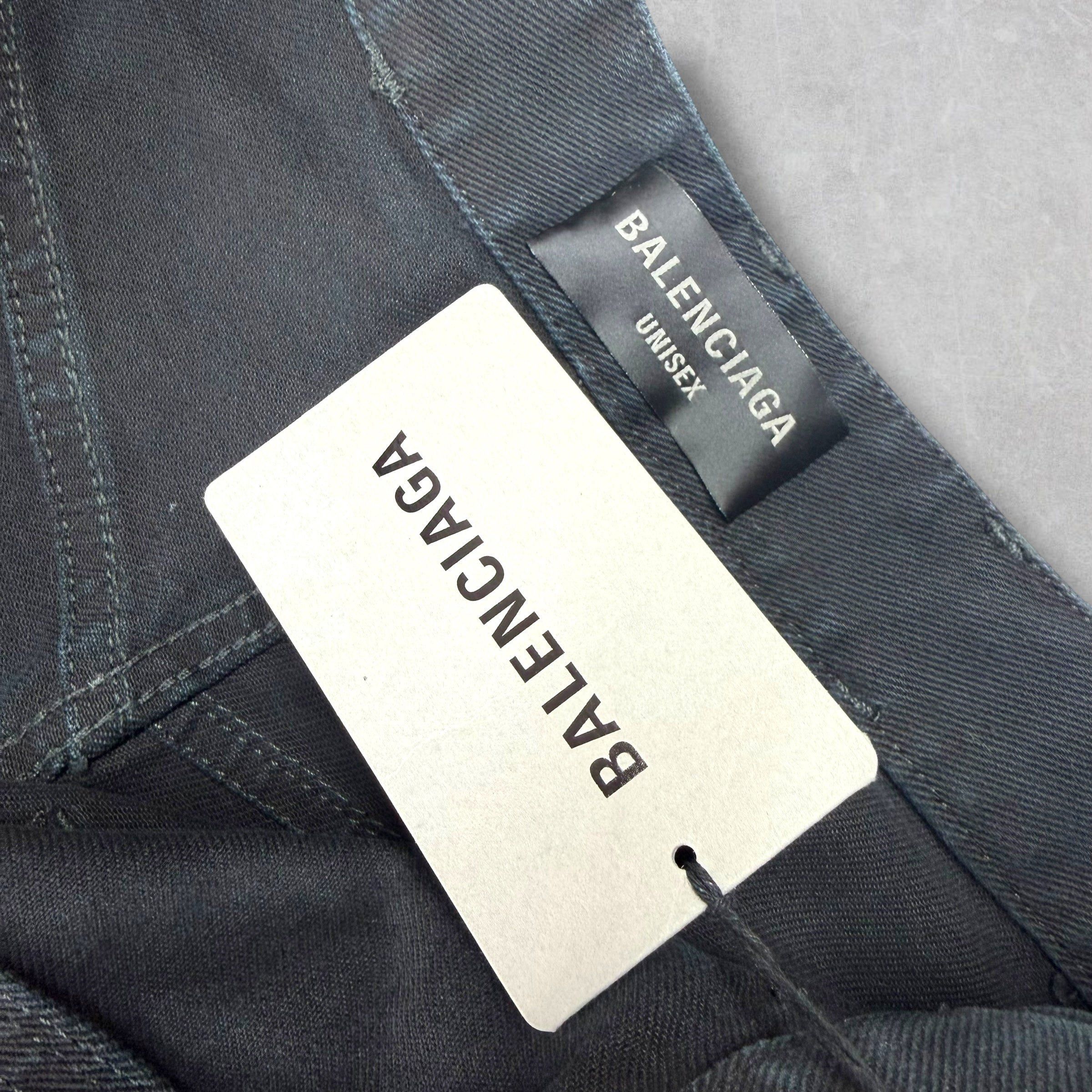 Balenciaga Balenciaga Double Side Black Jeans 36 (L) Size US 36 / EU 52 - 8 Thumbnail