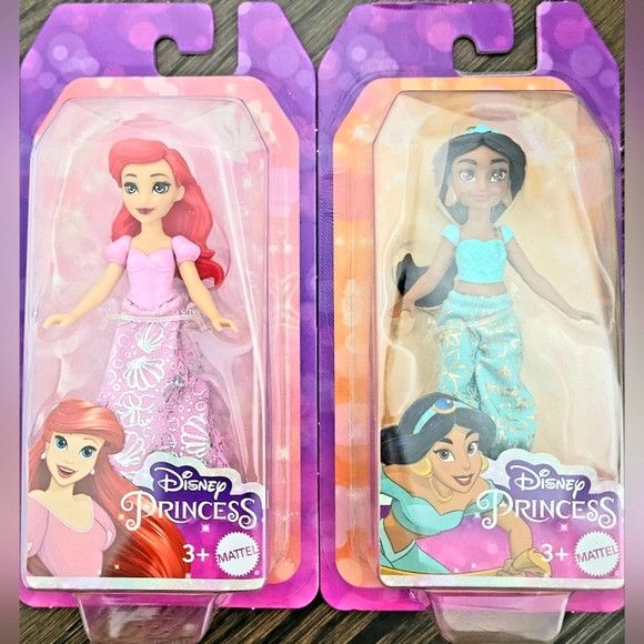 Disney Princess Mini Doll 6 Piece Bundle Set NIB Size ONE SIZE - 9 Thumbnail
