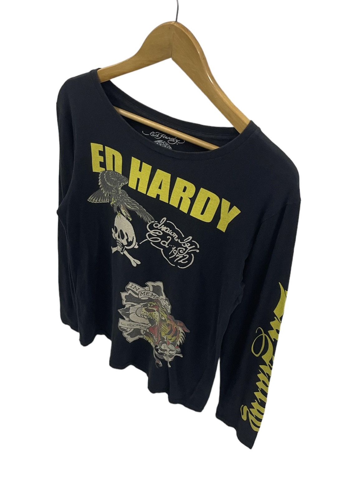 Ed Hardy Ed Hardy Fullprint Tshirt Size US XS / EU 42 / 0 - 3 Thumbnail