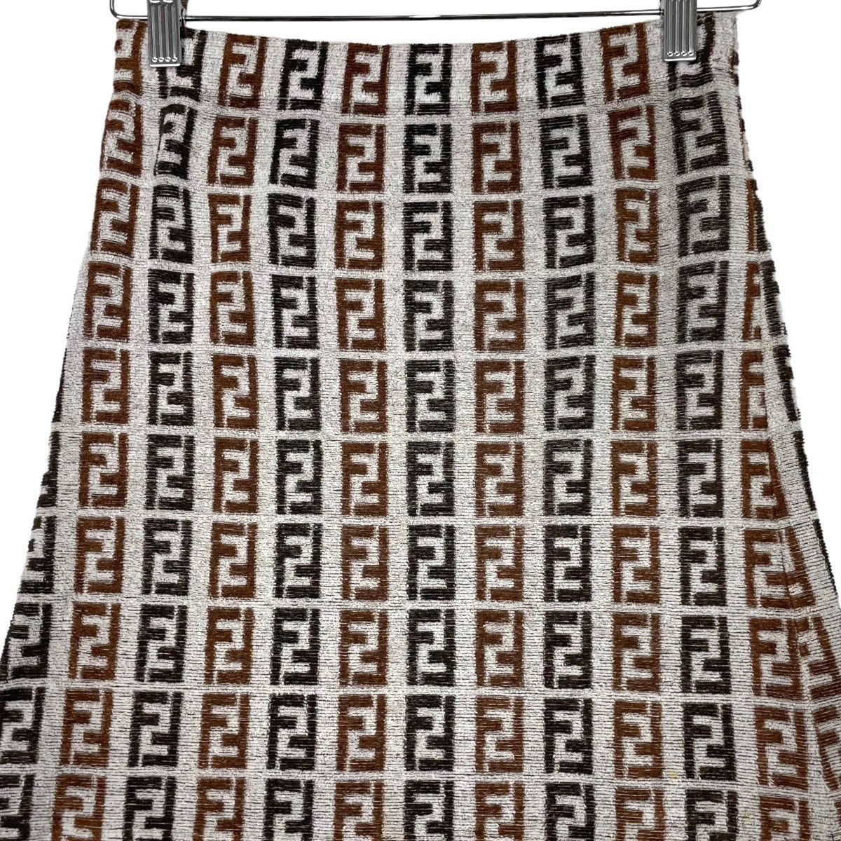 Fendi × Vintage 💥80s FENDI ZUCCA MONOGRAM MINI SKIRT Size 25" / US 0 / IT 36 - 5 Thumbnail