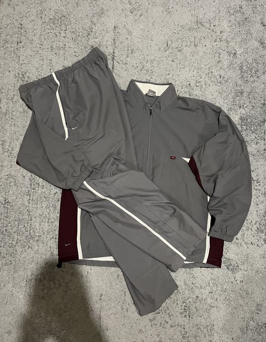 Nike NIKE VINTAGE TRACK SUIT NYLON LIGHT JACKET + PANTS | Grailed