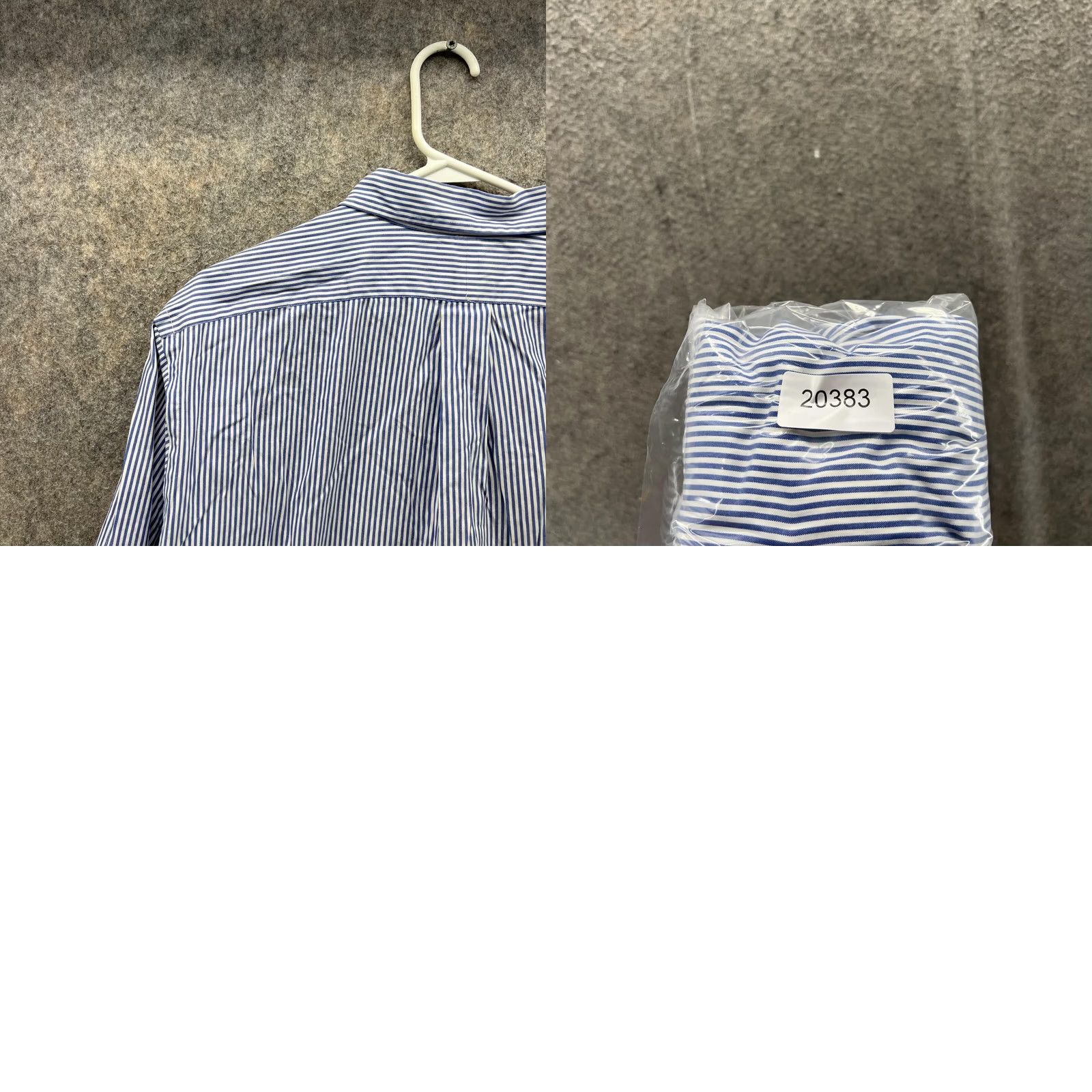 Polo Ralph Lauren Polo Ralph Lauren Shirt - Men 17.5 36/37 Blue Casual Button Down Striped Vintage Size US XXL / EU 58 / 5 - 9 Thumbnail