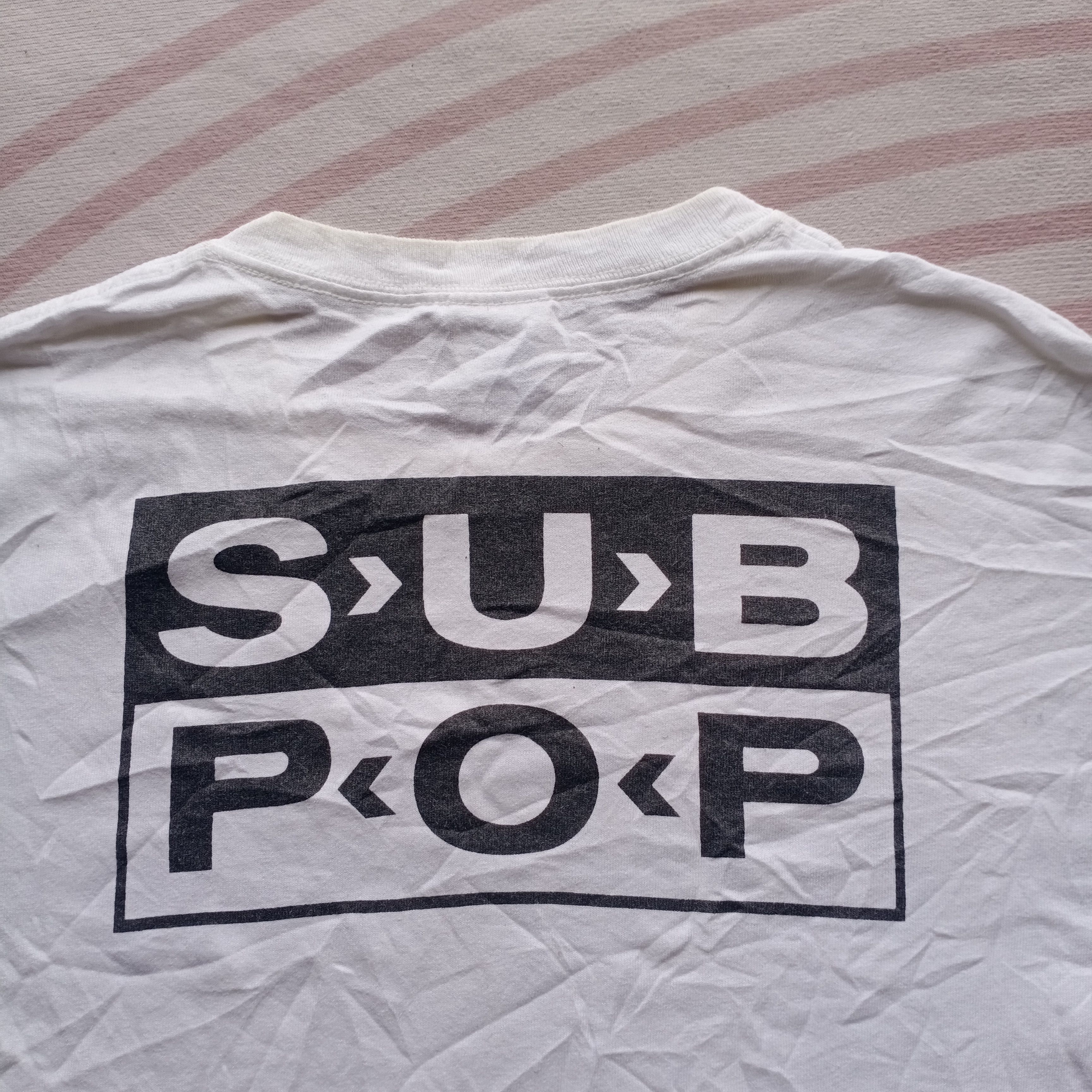 Nirvana Vintage 90s Y2K No Comment Sub Pop Grunge Dead Kurt Cobain Size US M / EU 48-50 / 2 - 6 Thumbnail