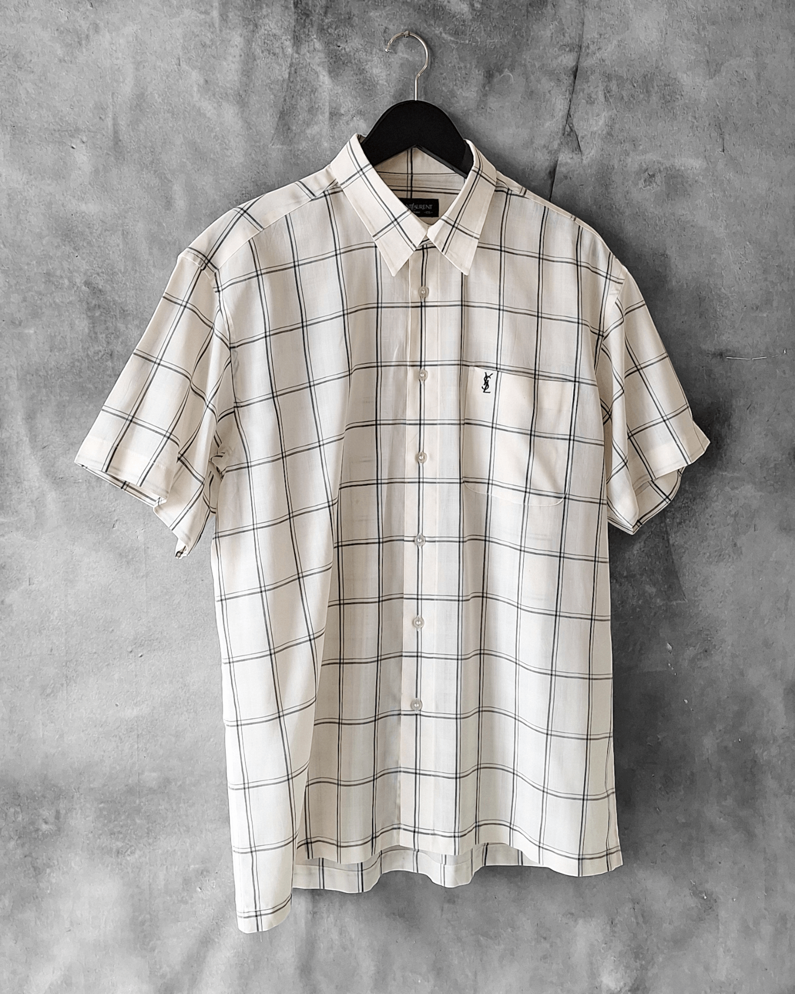 Vintage × Yves Saint Laurent Vintage Ysl Yves Saint Laurent Shirt Size US L / EU 52-54 / 3 - 2 Thumbnail