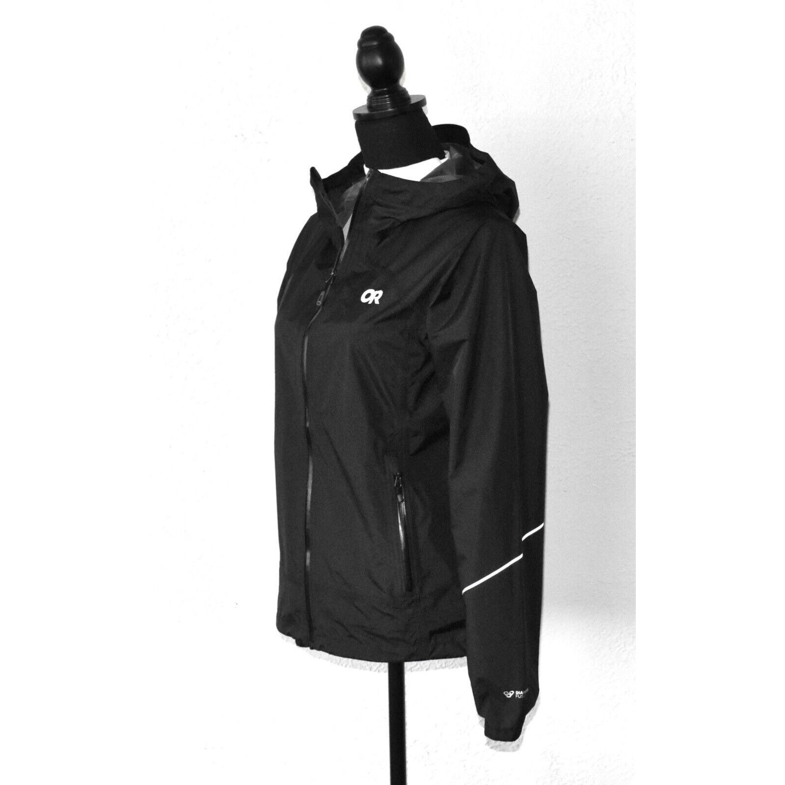 Outdoor Research NEW OUTDOOR RESEARCH OR Helium Hooded Rain Jacket Sz XS $250 Size XS / US 0-2 / IT 36-38 - 3 Thumbnail