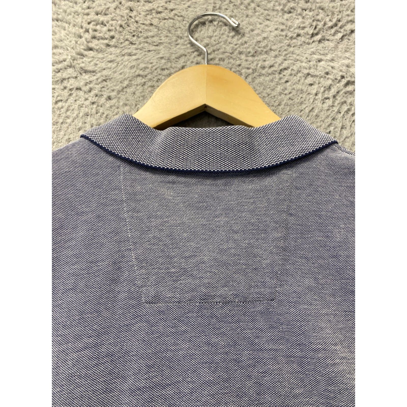 Nautica VINTAGE Nautica Polo Shirt Men Large Navy Blue Short Sleeve Casual Golf 14338 Size US L / EU 52-54 / 3 - 4 Thumbnail