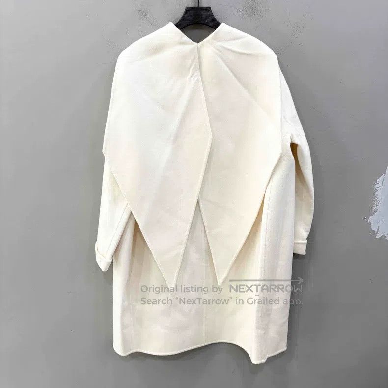 Hermes Hermes Cashmere Double Faced Shawl Collar Medium Length Co Size XS / US 0-2 / IT 36-38 - 2 Thumbnail