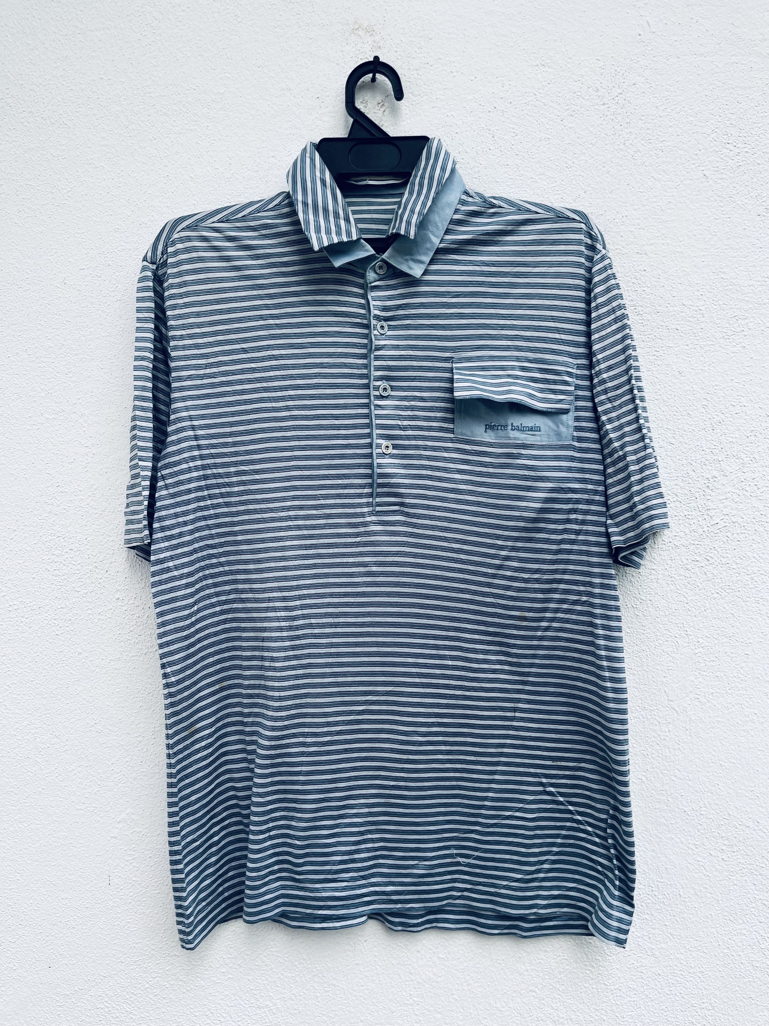 Balmain Vintage Pierre Balmain Paris Designer Fashion Style Shirt Size US M / EU 48-50 / 2 - 1 Thumbnail