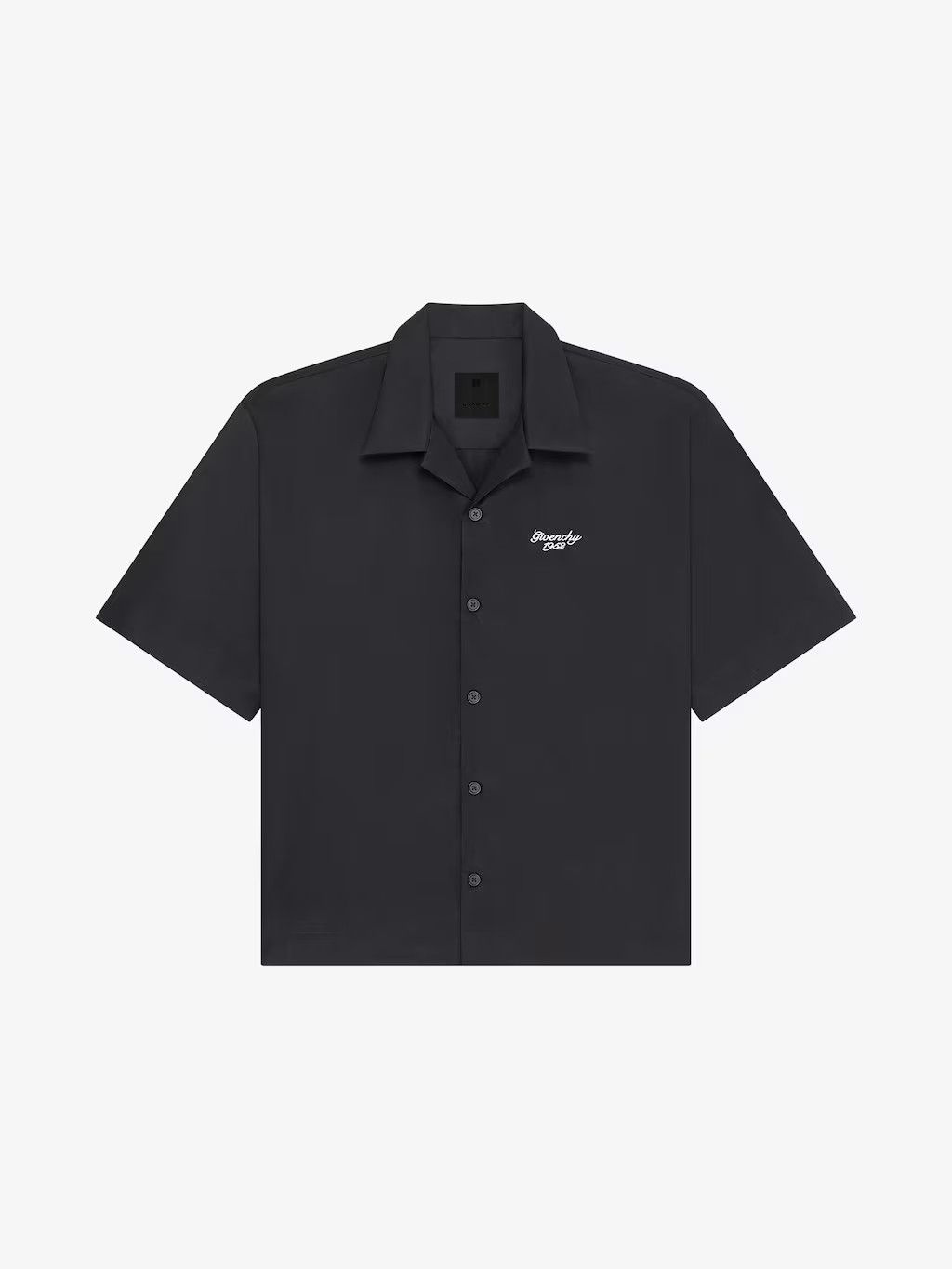 Givenchy o1w1db10325 Ss Boxy Fit Shirt in Black Size US L / EU 52-54 / 3 - 1 Thumbnail