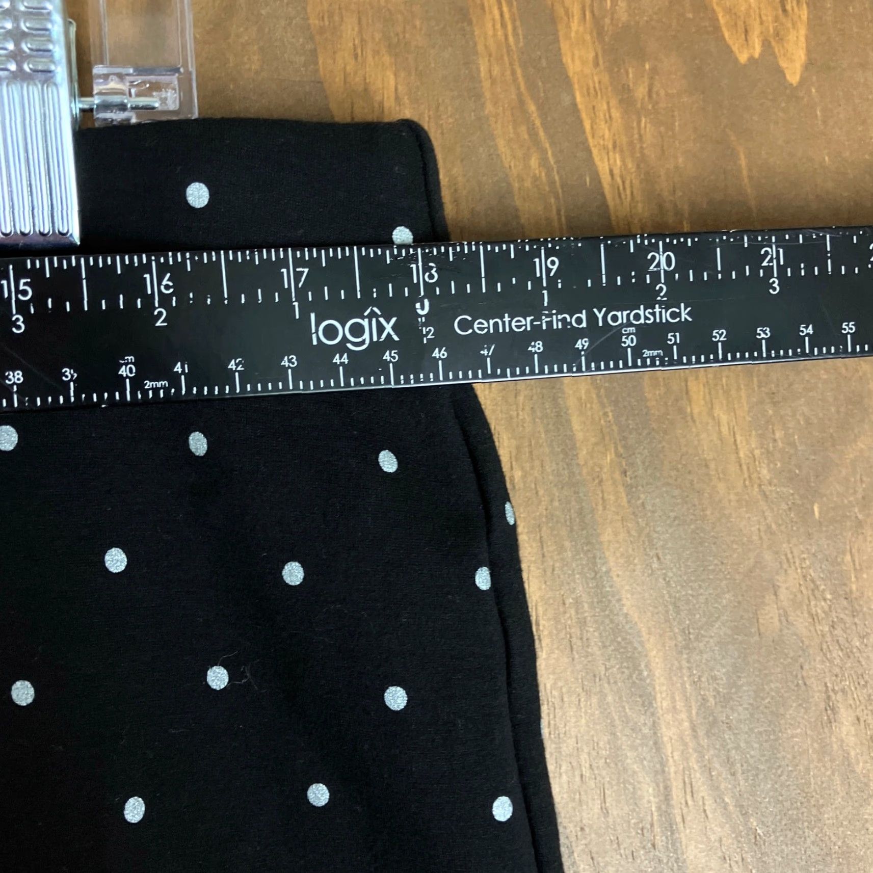 Vintage Chicos Womens Pants Black White Polka Dot Pull On High Rise Ankle Stretch 3 Size 25" / US 0 / IT 36 - 6 Thumbnail