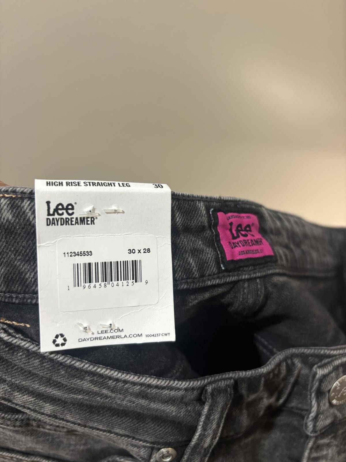 Lee Lee Daydreamer High Rise Straight Leg Jeans - Size 30 Size 30" / US 8 / IT 44 - 4 Thumbnail