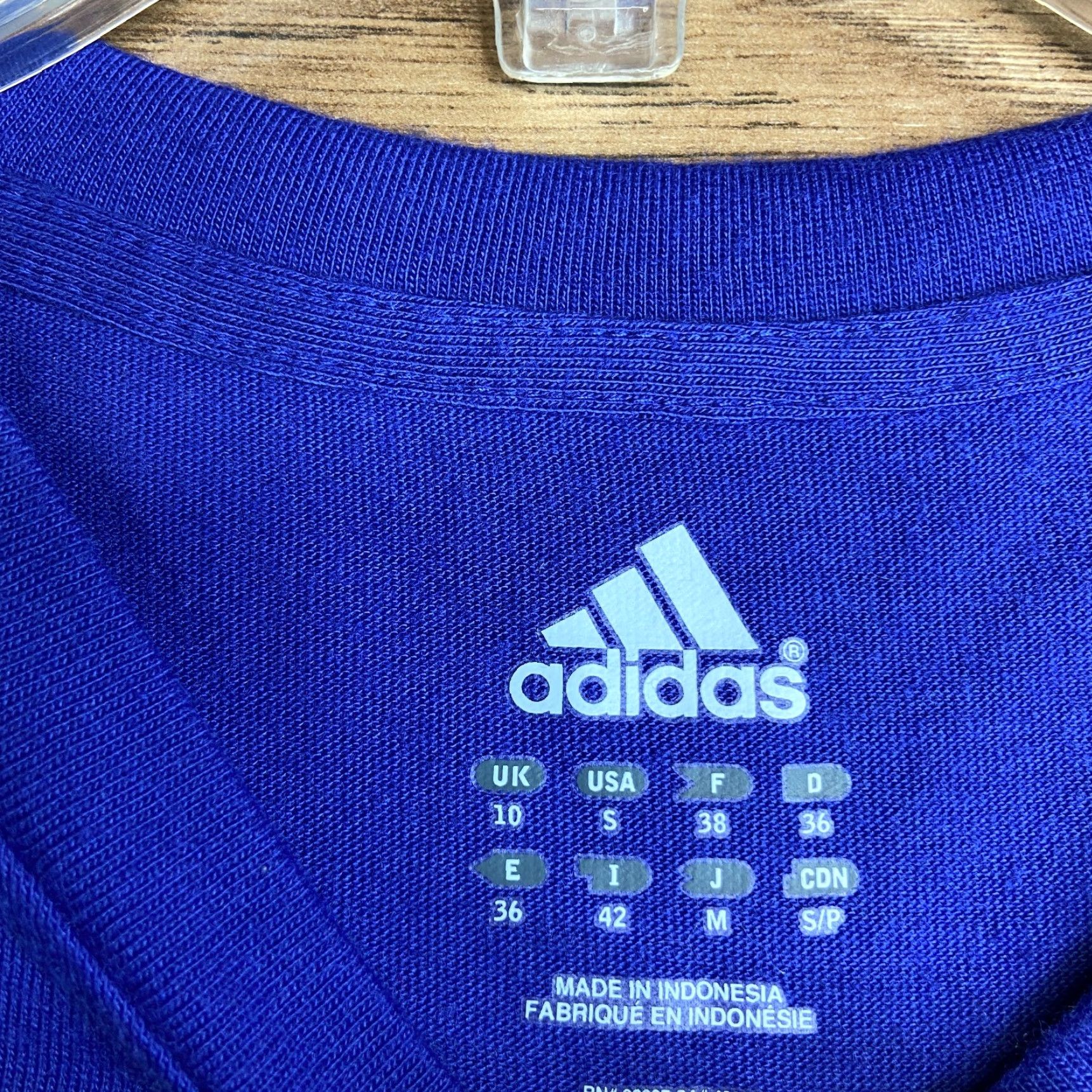 Adidas Adidas Womens Activewear Running Shirt Pullover Purple Size S Crew Neck Short Sleeve T-Shirt Climalite Breathable Regular Fit Lightweight Purple Size S / US 4 / IT 40 - 2 Thumbnail