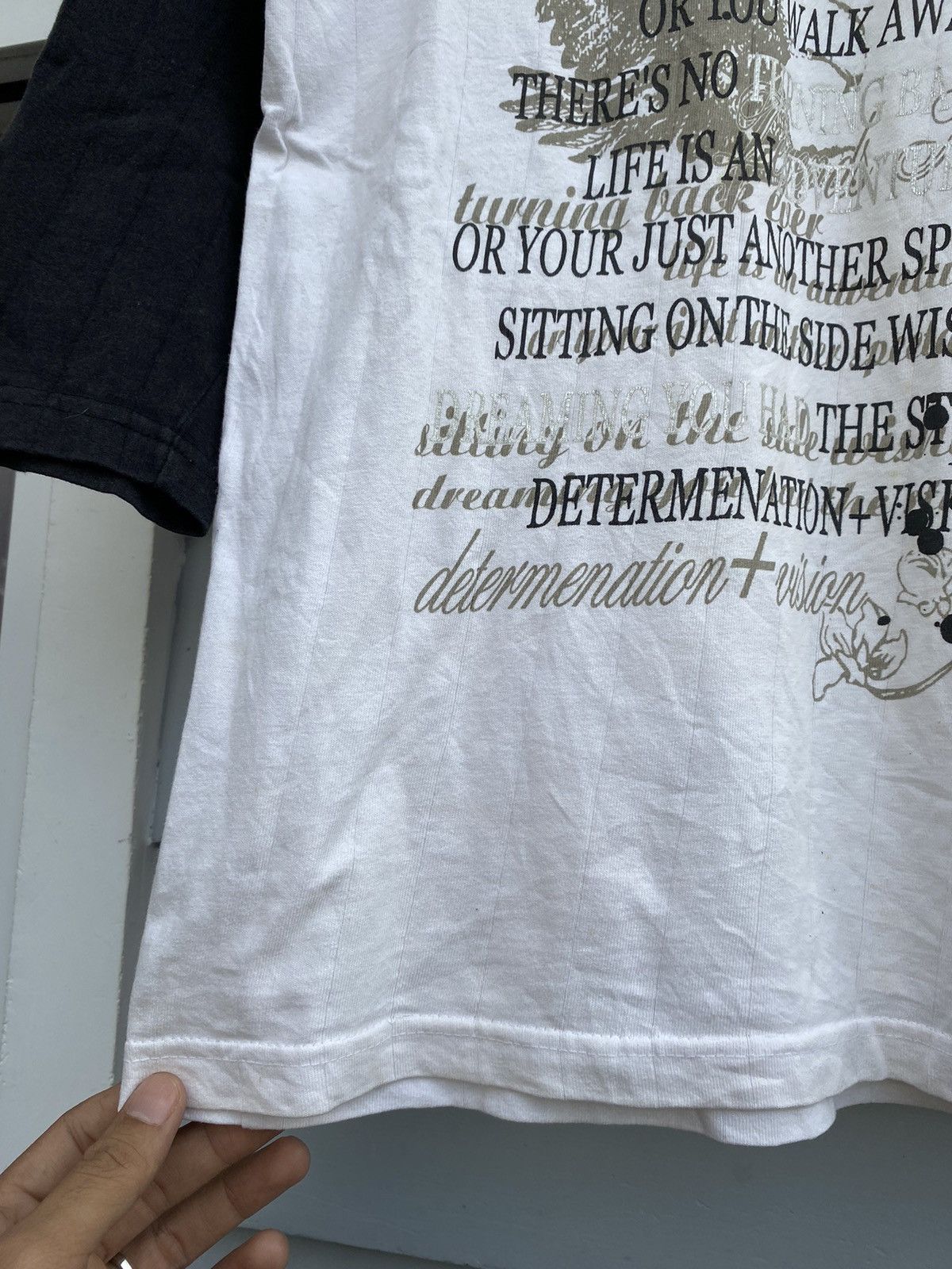Japanese Brand Vision Street Wear Skull Label & Eagle Poem Graphic Raglan Size US L / EU 52-54 / 3 - 5 Thumbnail