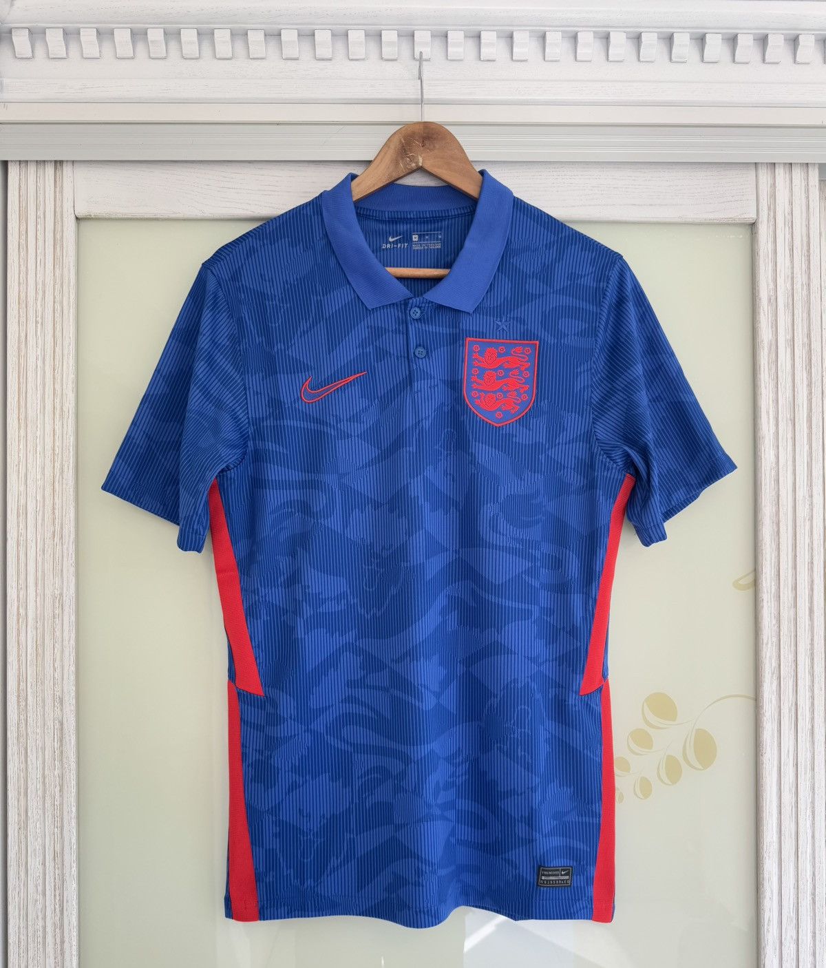 Nike England 2020-2021 Away Soccer Jersey Football Kit Shirt Size US M / EU 48-50 / 2 - 1 Thumbnail