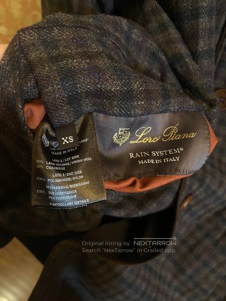 Loro Piana LoroPiana Double-Sided Storm System Coat. Size US XS / EU 42 / 0 - 7 Thumbnail