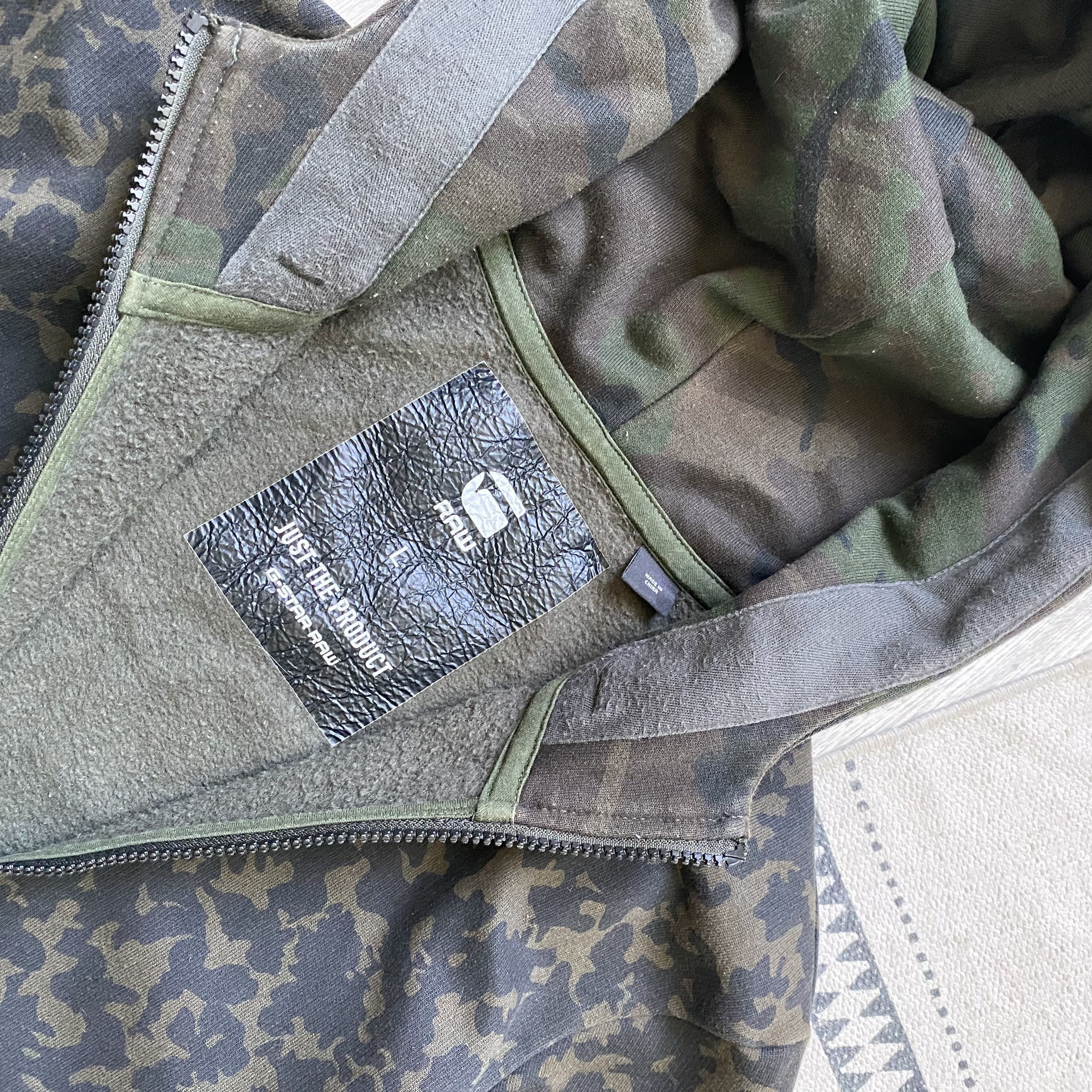 G-Star 🪖 Military G-start Raw Boxy hoodie camouflage Diesel Size US M / EU 48-50 / 2 - 6 Thumbnail