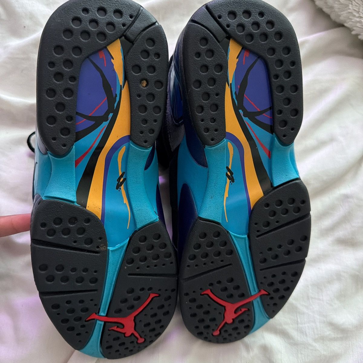 Jordan Brand Jordan 8 Retro Aqua Size US 7.5 / EU 40-41 - 5 Thumbnail