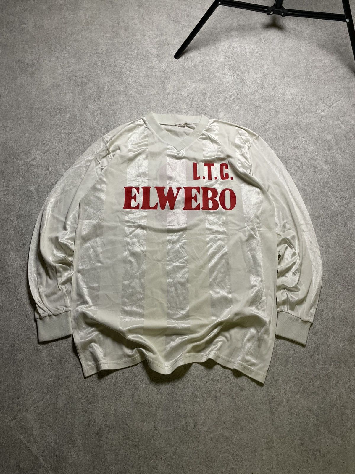 Other Vintage 80s Reflective Jersey — ELWEBO L.T.C. Size US L / EU 52-54 / 3 - 15 Thumbnail
