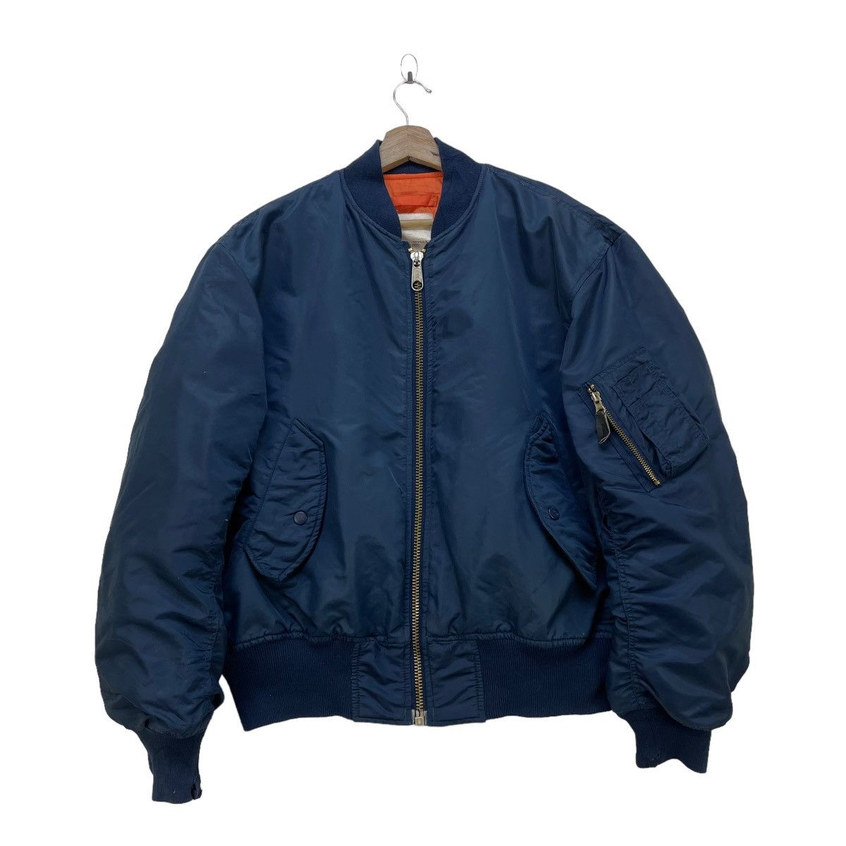 Japanese Brand × Vintage 💥Vintage Japanese Brand Nepuca Bomber Ma 1 Flight Jacket Size US M / EU 48-50 / 2 - 1 Thumbnail