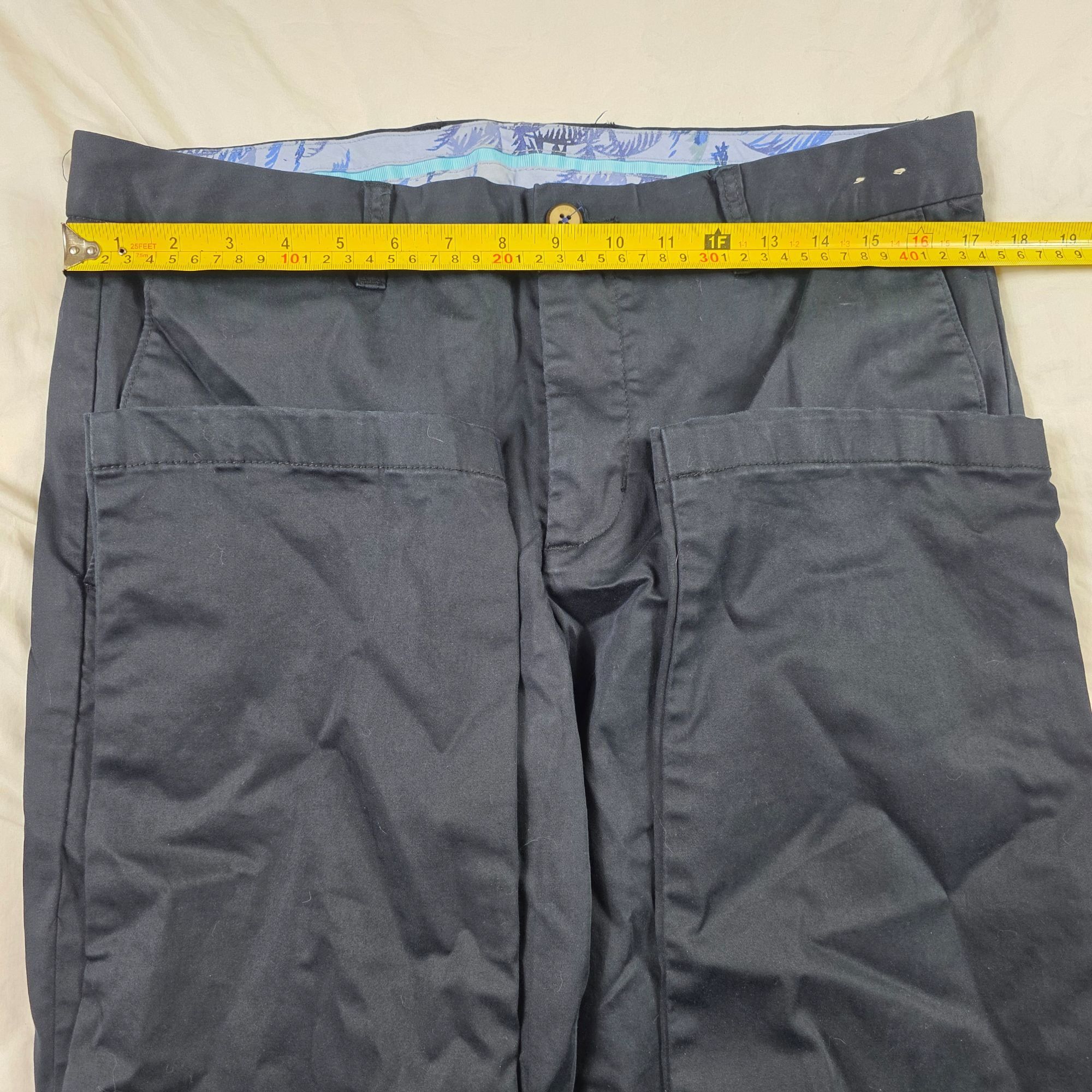 Tommy Bahama Tommy Bahama 34x34 Mens Black Chino Pants Going Out Casual W Size US 34 / EU 50 - 6 Thumbnail