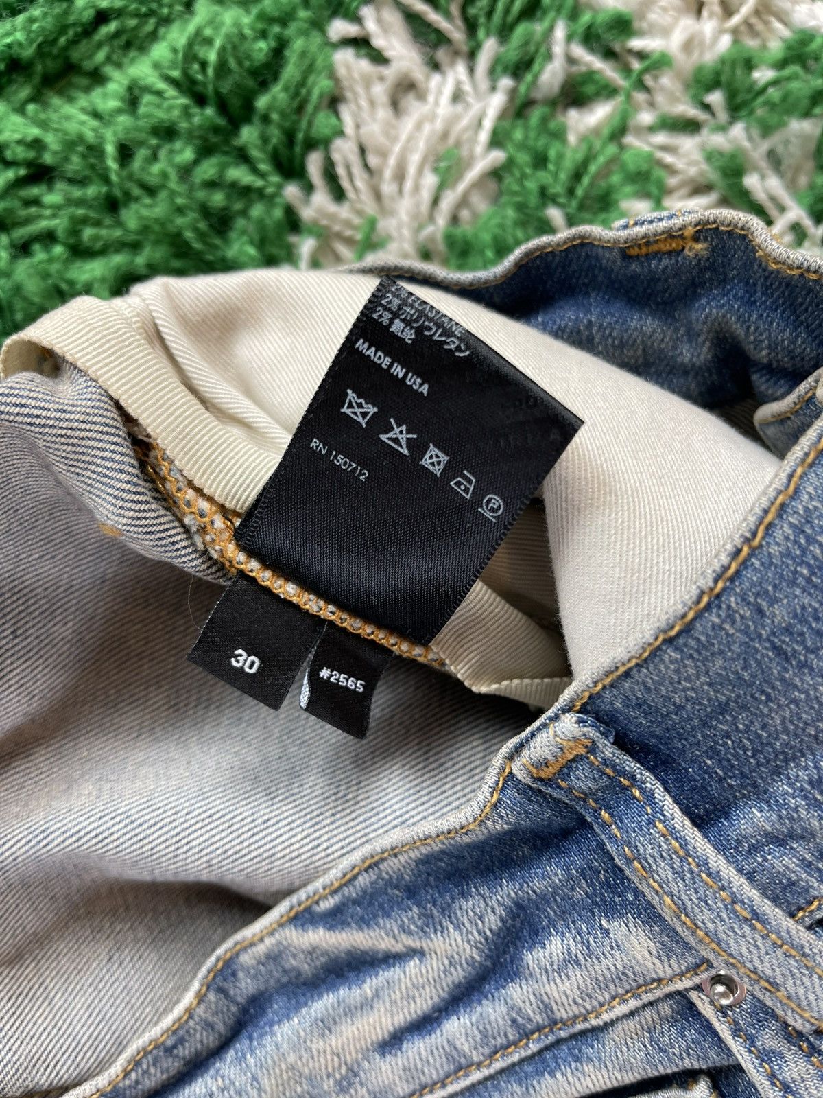Amiri Amiri Flame Jeans Size US 30 / EU 46 - 6 Thumbnail