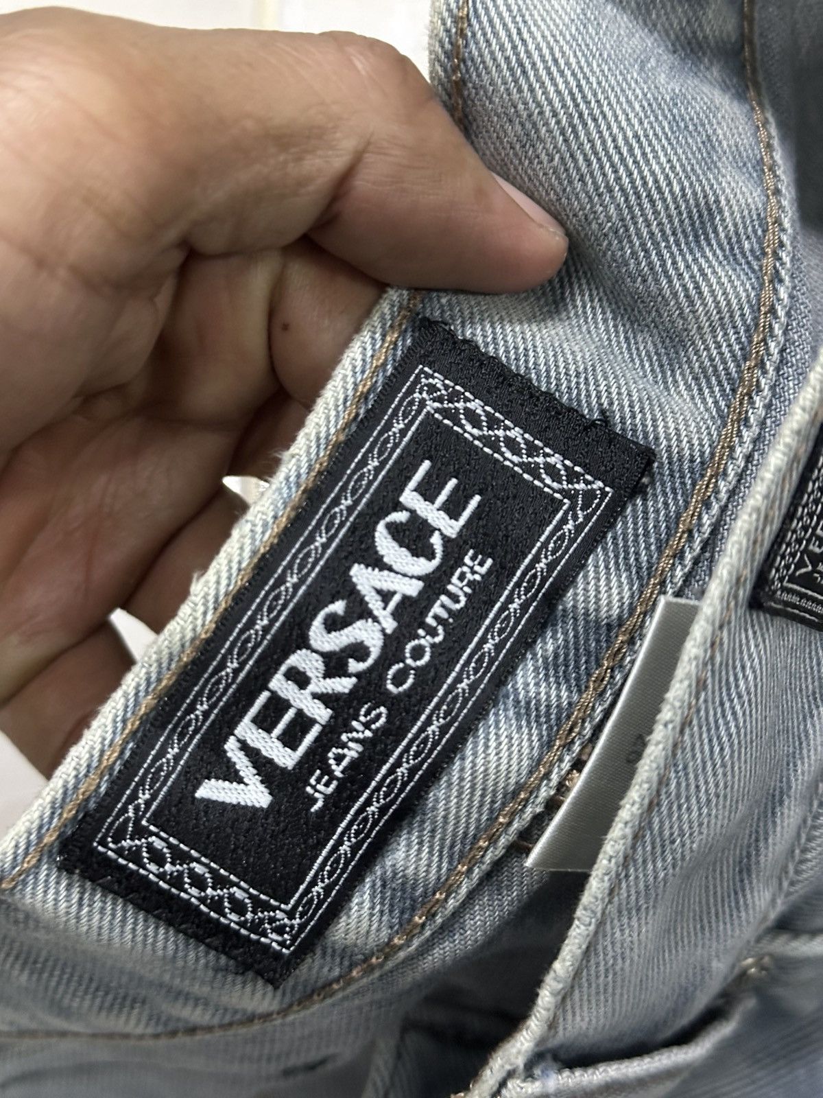 Versace Jeans Couture Versace Jeans Couture Silver Denim . Size US 28 / EU 44 - 10 Thumbnail