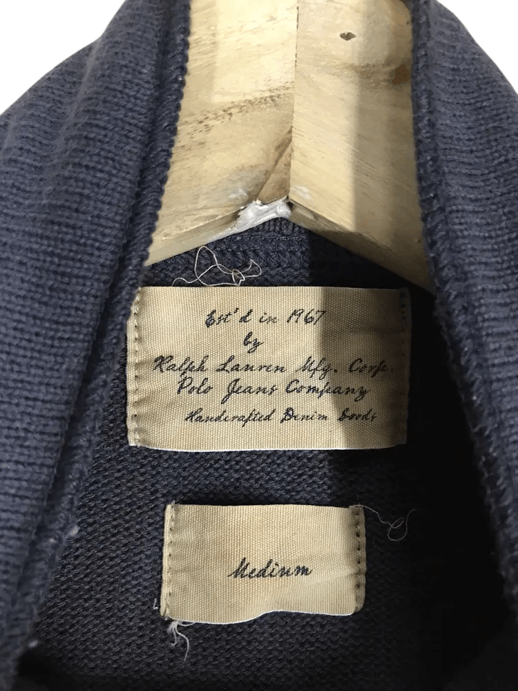 Ralph Lauren Vintage Ralph Lauren Distressed Style Sweaters Size M / US 6-8 / IT 42-44 - 6 Thumbnail