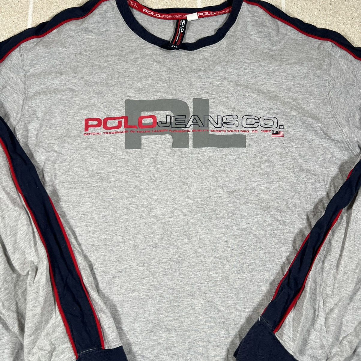Polo Ralph Lauren Vintage Polo Jeans Co Ralph Lauren Long Sleeve Shirt 2XL Size US XXL / EU 58 / 5 - 3 Thumbnail