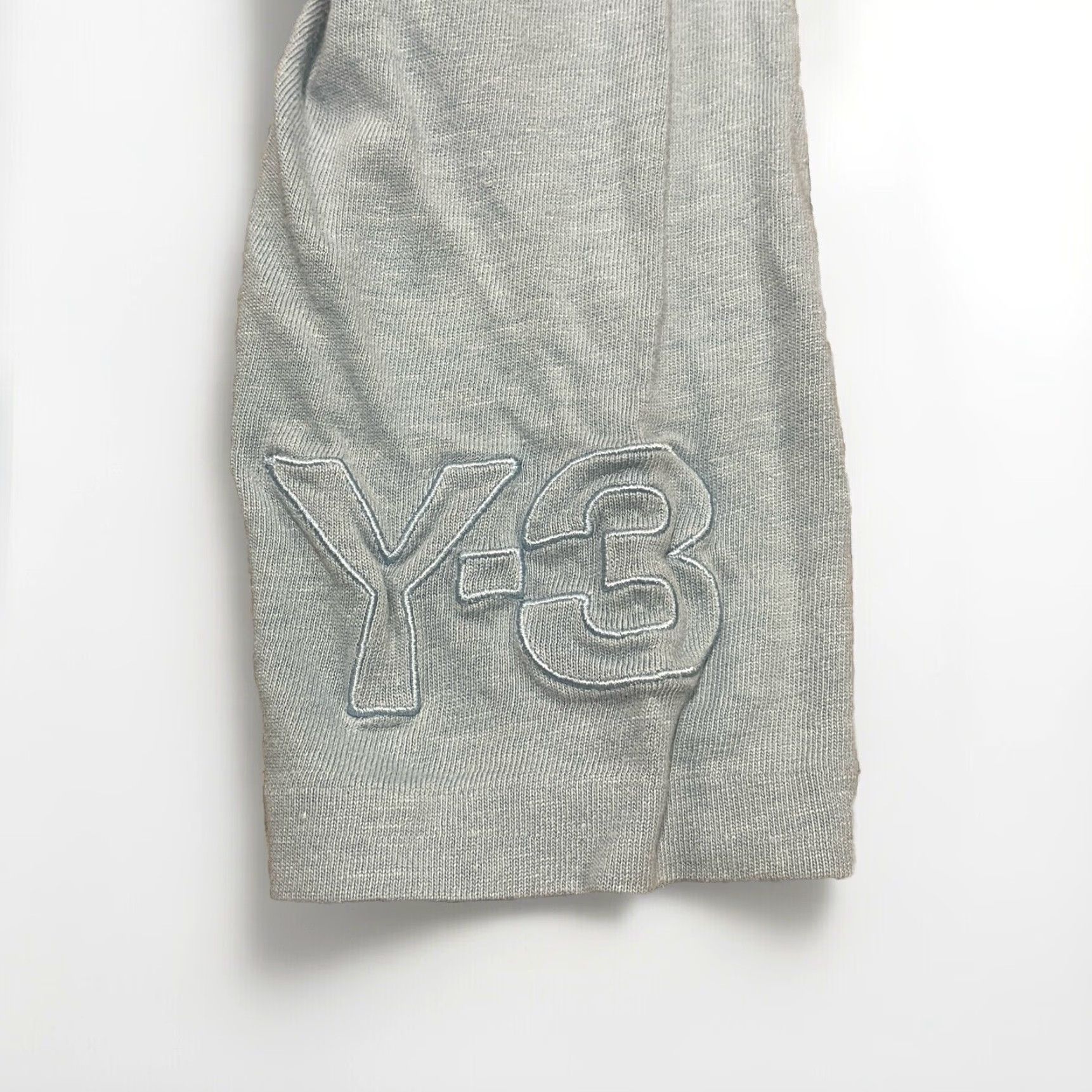 Yohji Yamamoto VINTAGE Yohji Yamamoto X Adidas Y-3 Long Sleeve Shirt Unisex Adults XL Blue Linen Cotton Size US XL / EU 56 / 4 - 3 Thumbnail