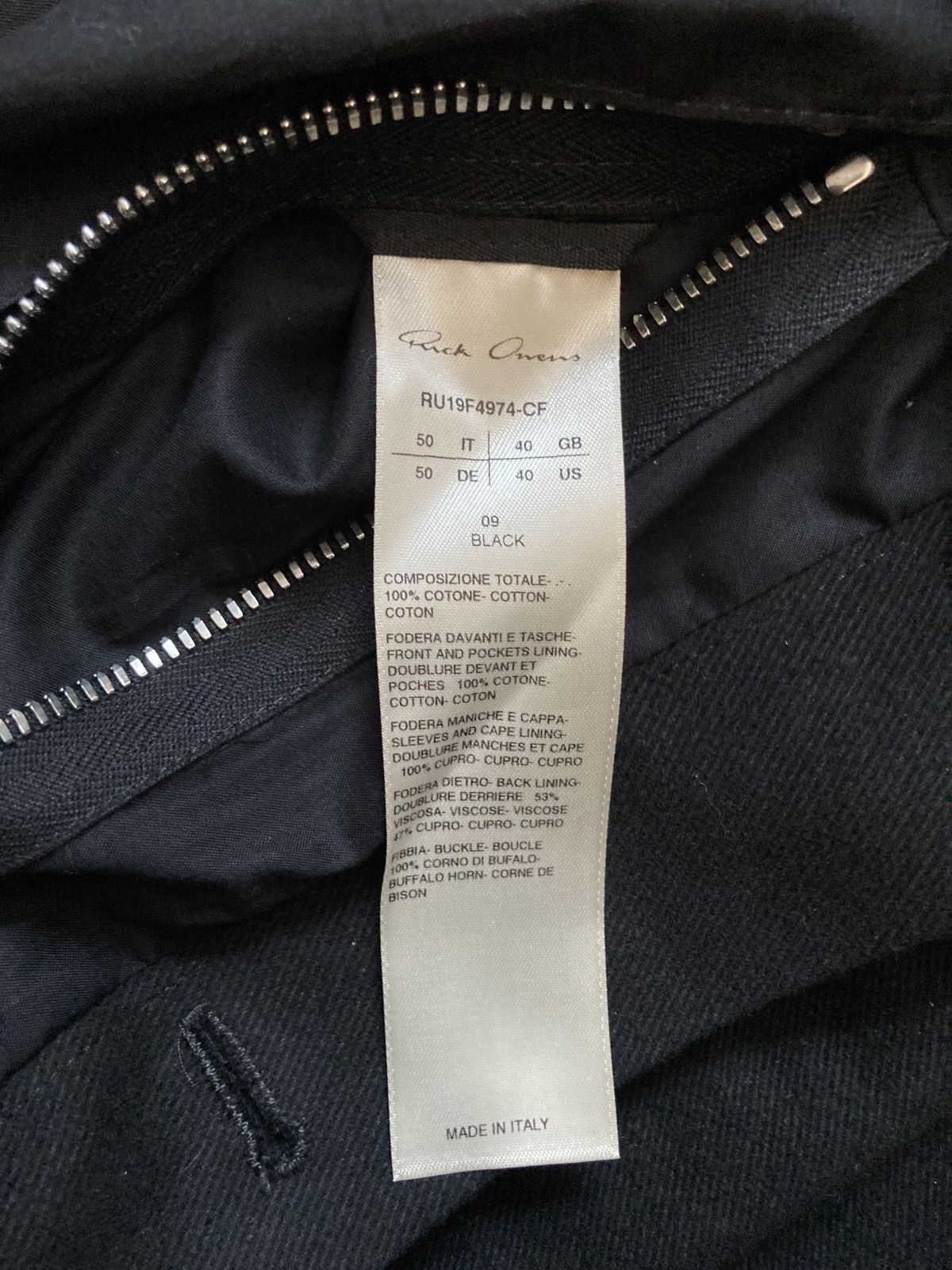 Rick Owens F/W 19 „LARRY“ Paneled Trench Coat Rick Owens IT50/M Size US M / EU 48-50 / 2 - 15 Thumbnail